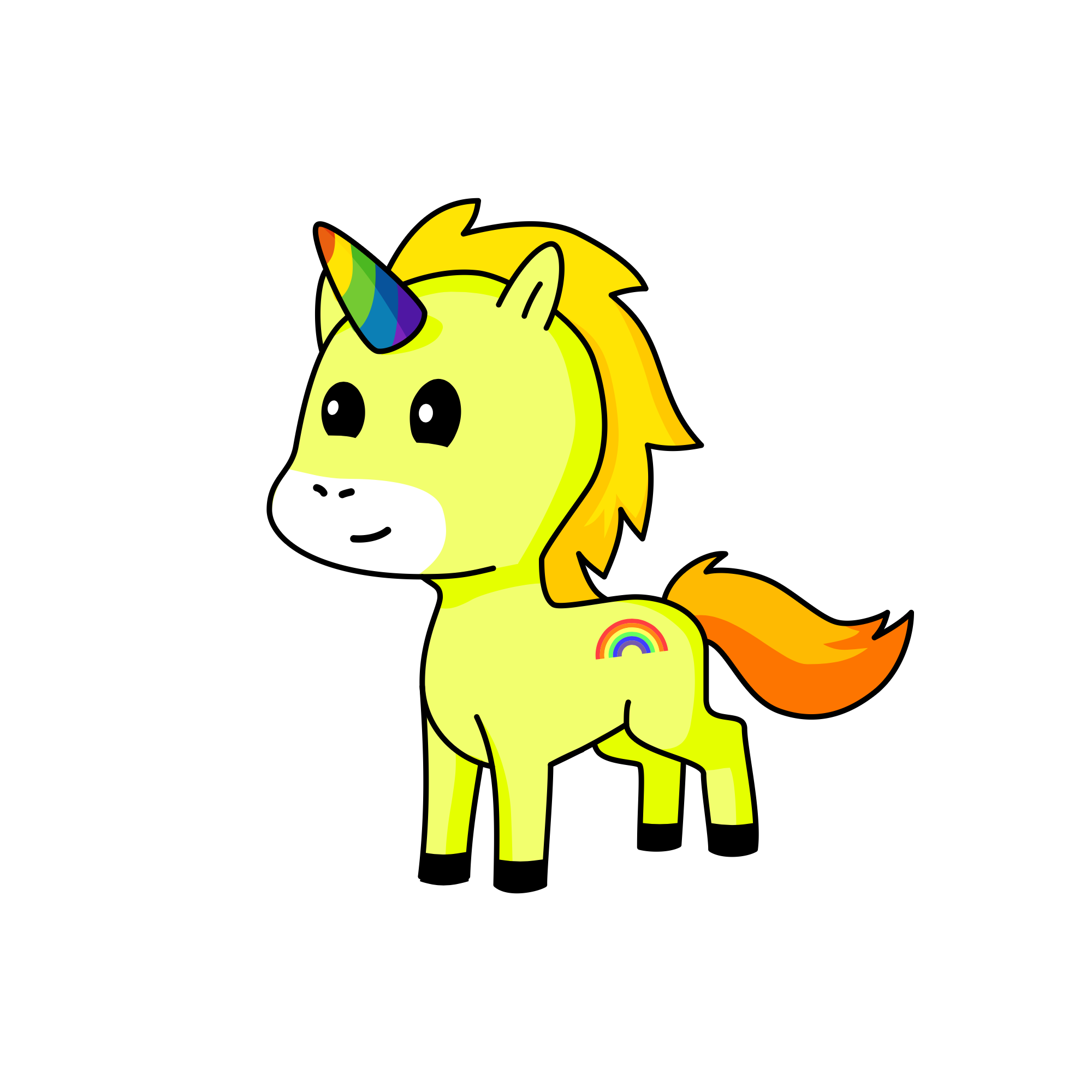 Sunny, the unicorn