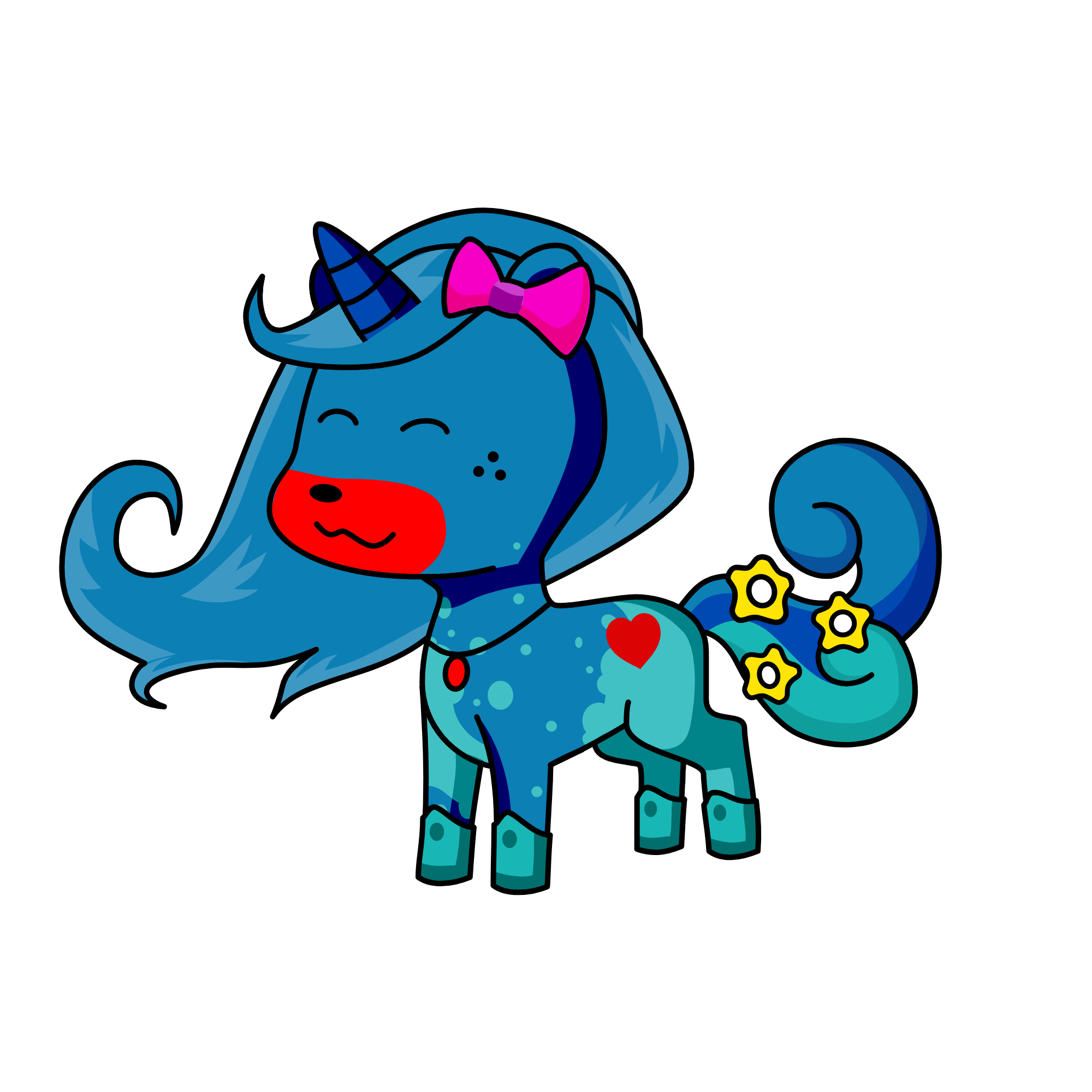 pepa3, the unicorn