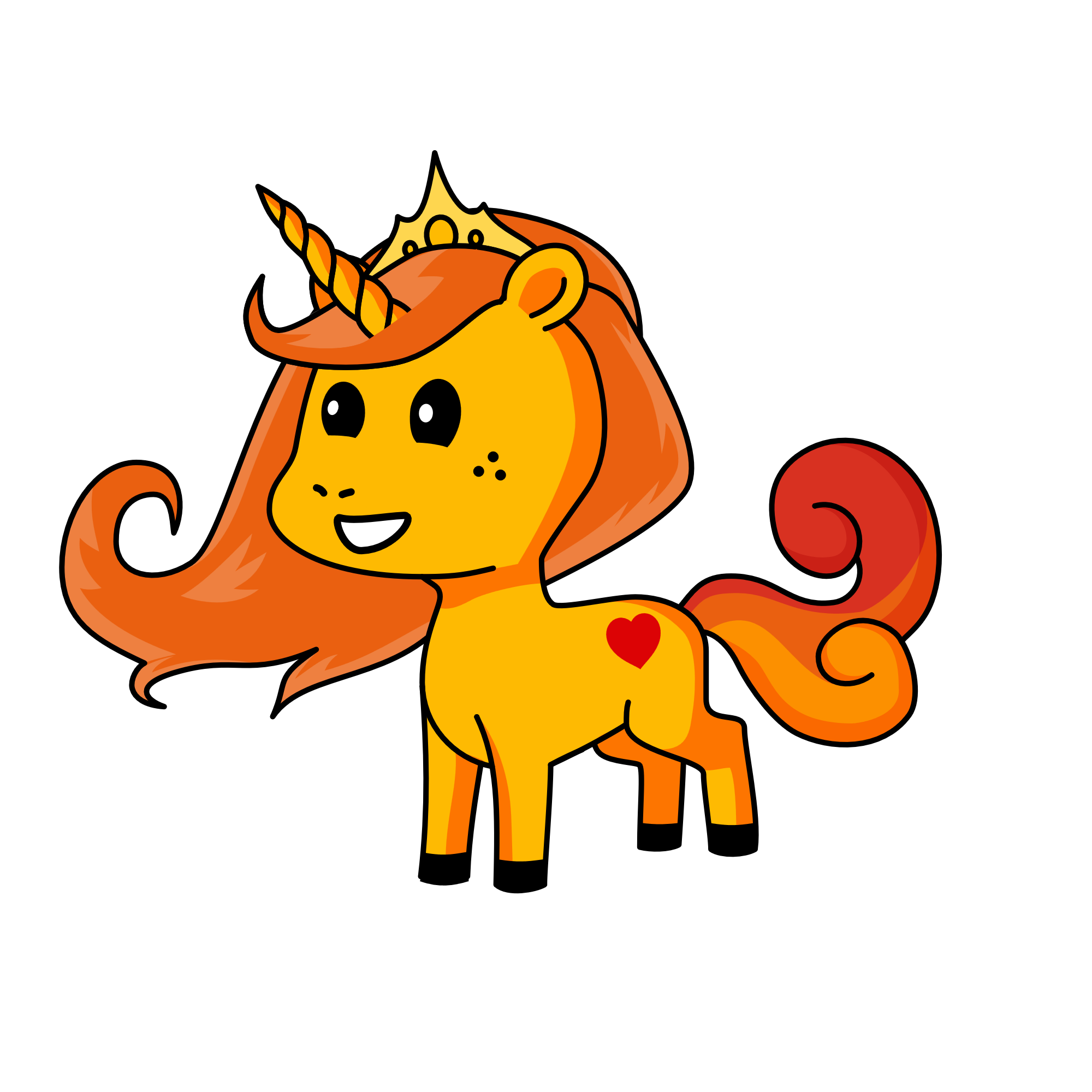 Sunset Shimmer, the unicorn