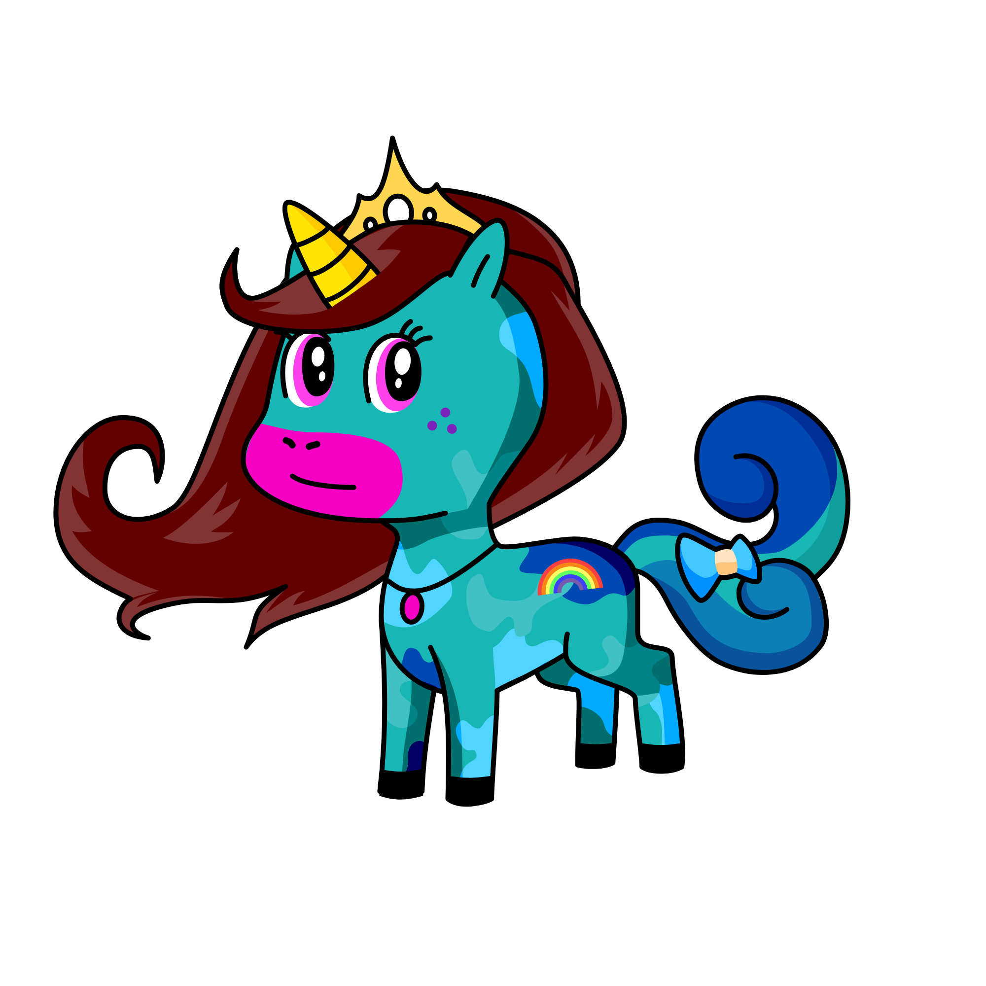 Aubrey, the unicorn