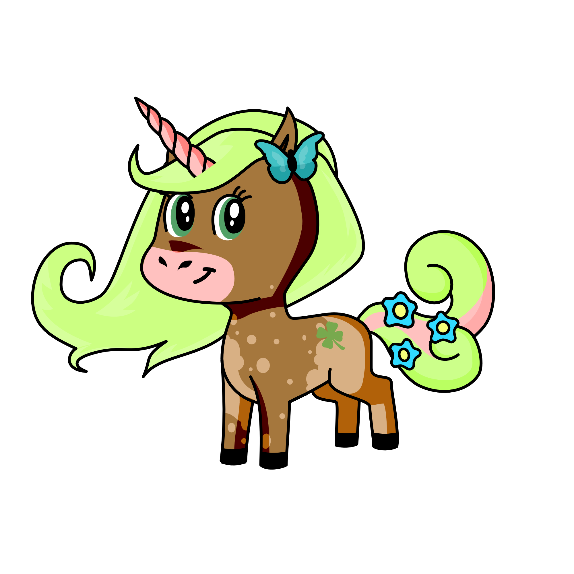 Terra, the unicorn