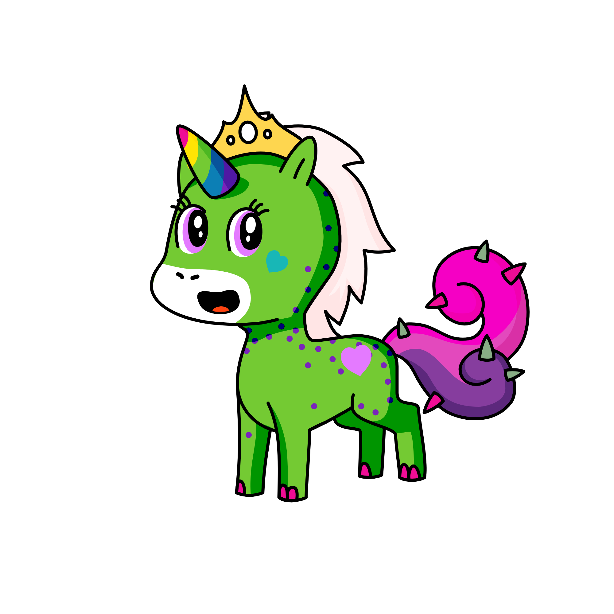 kibblzz, the unicorn