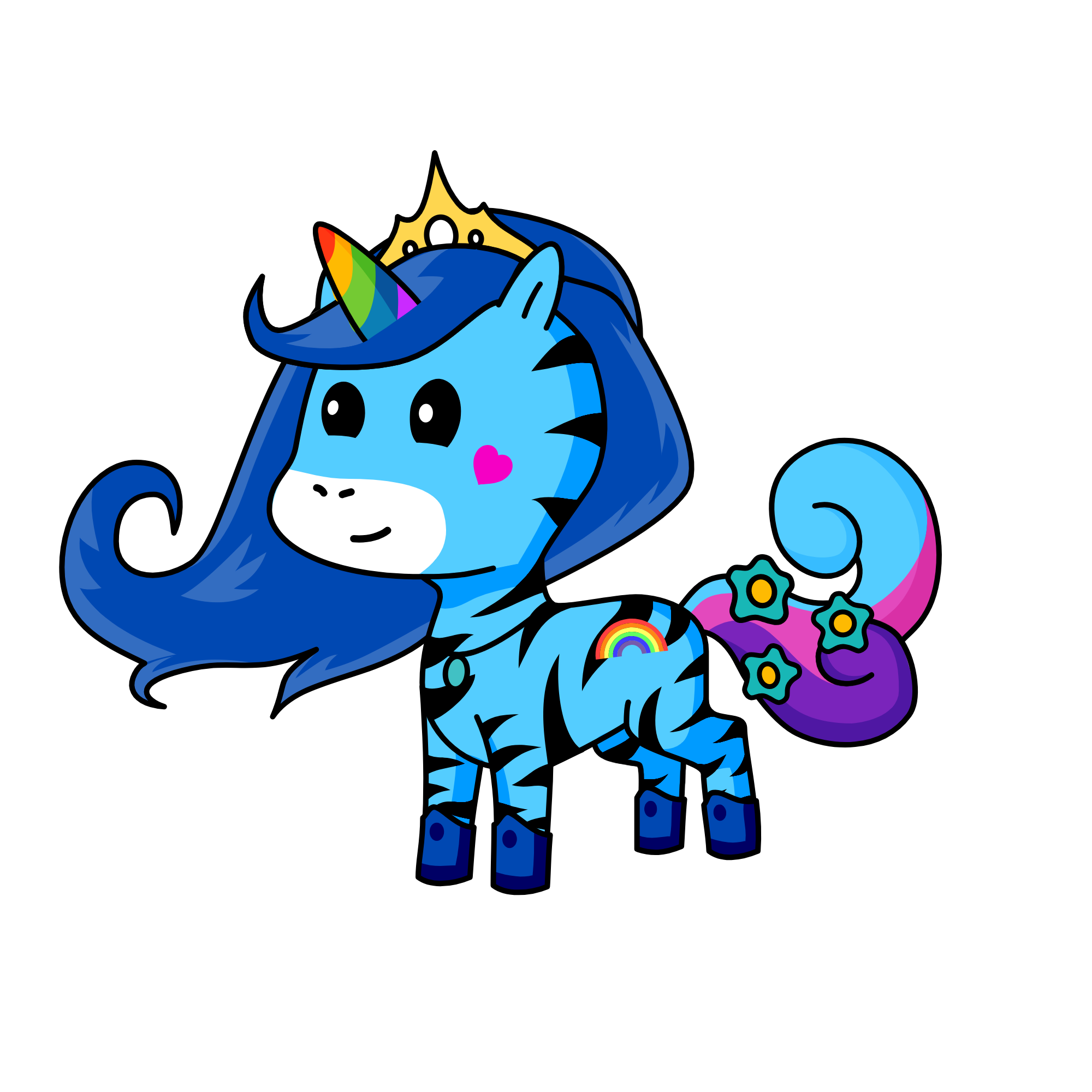 Jasmine, the unicorn