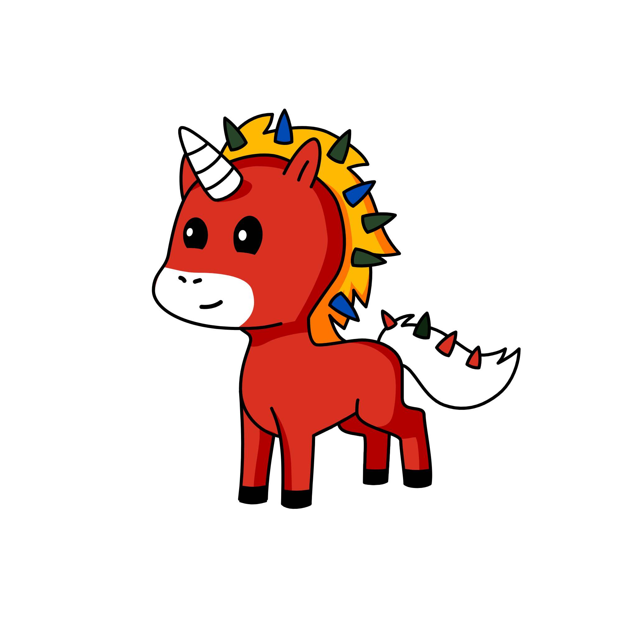Tickles, the unicorn