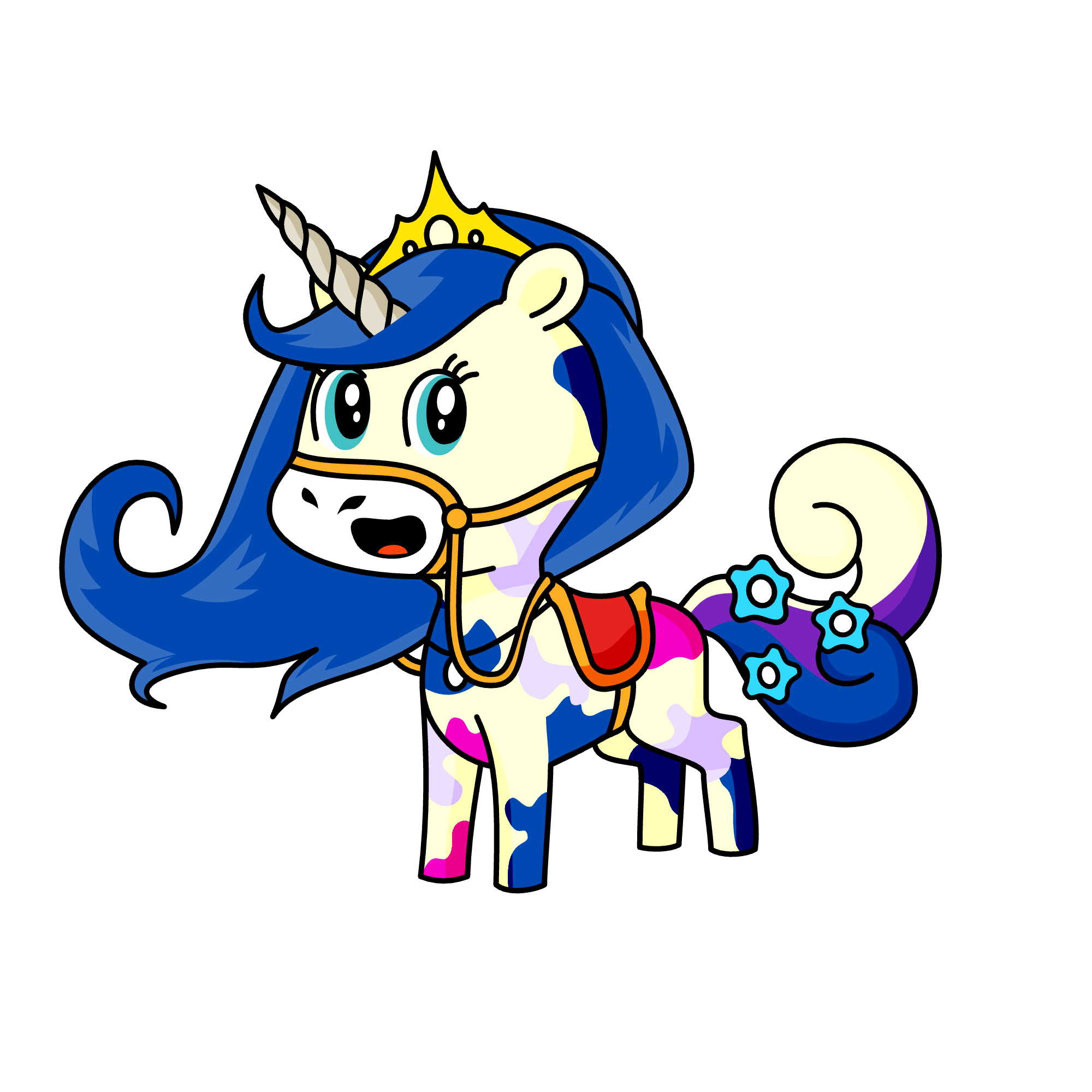 Snowcorn, the unicorn