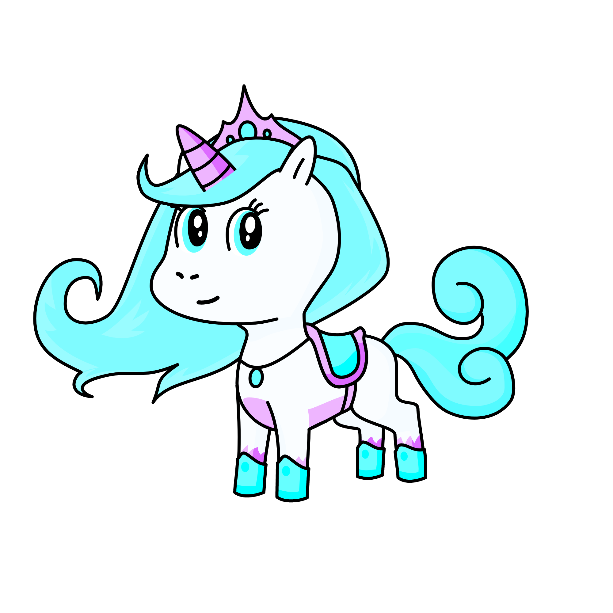 Diamond, the unicorn