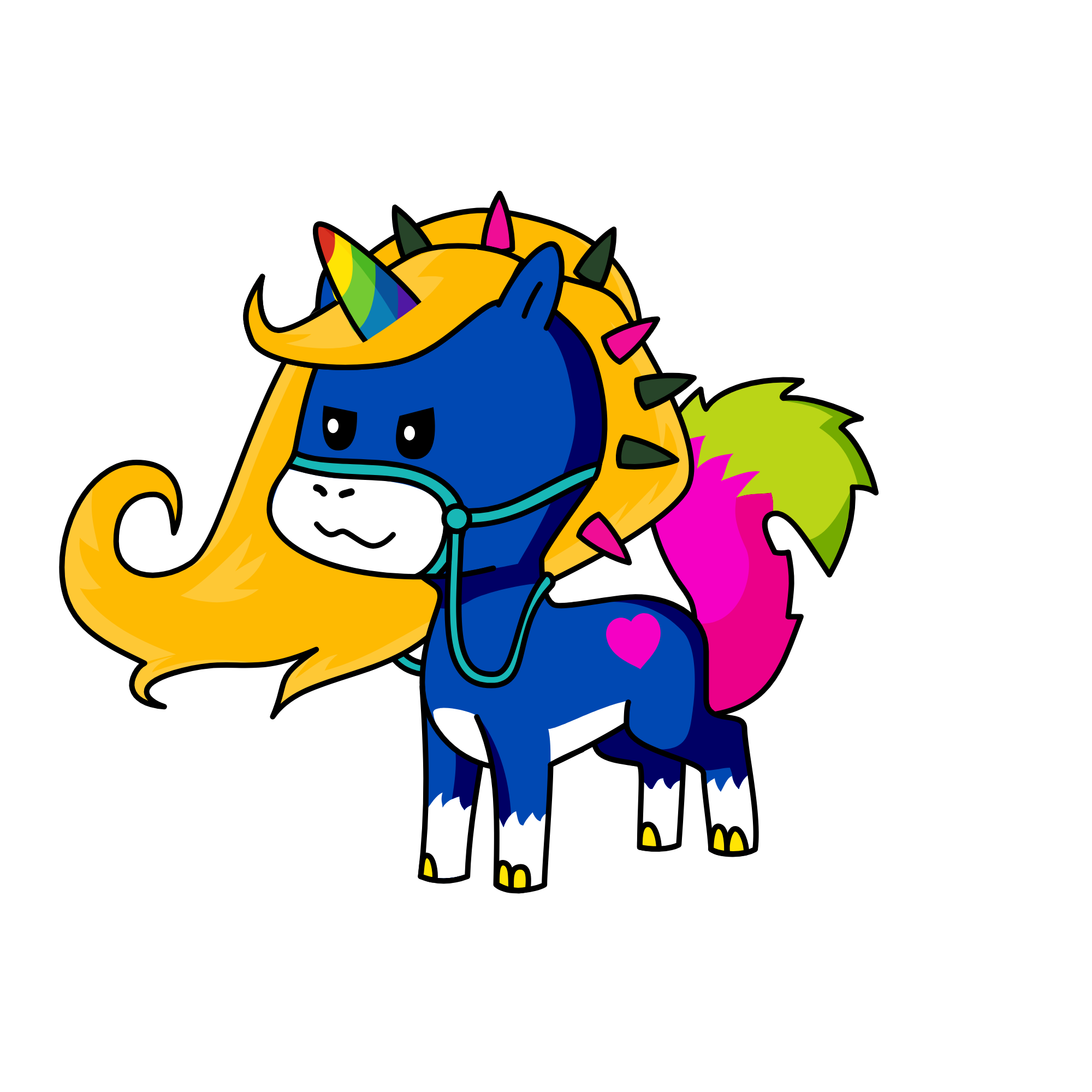 Ram, the unicorn