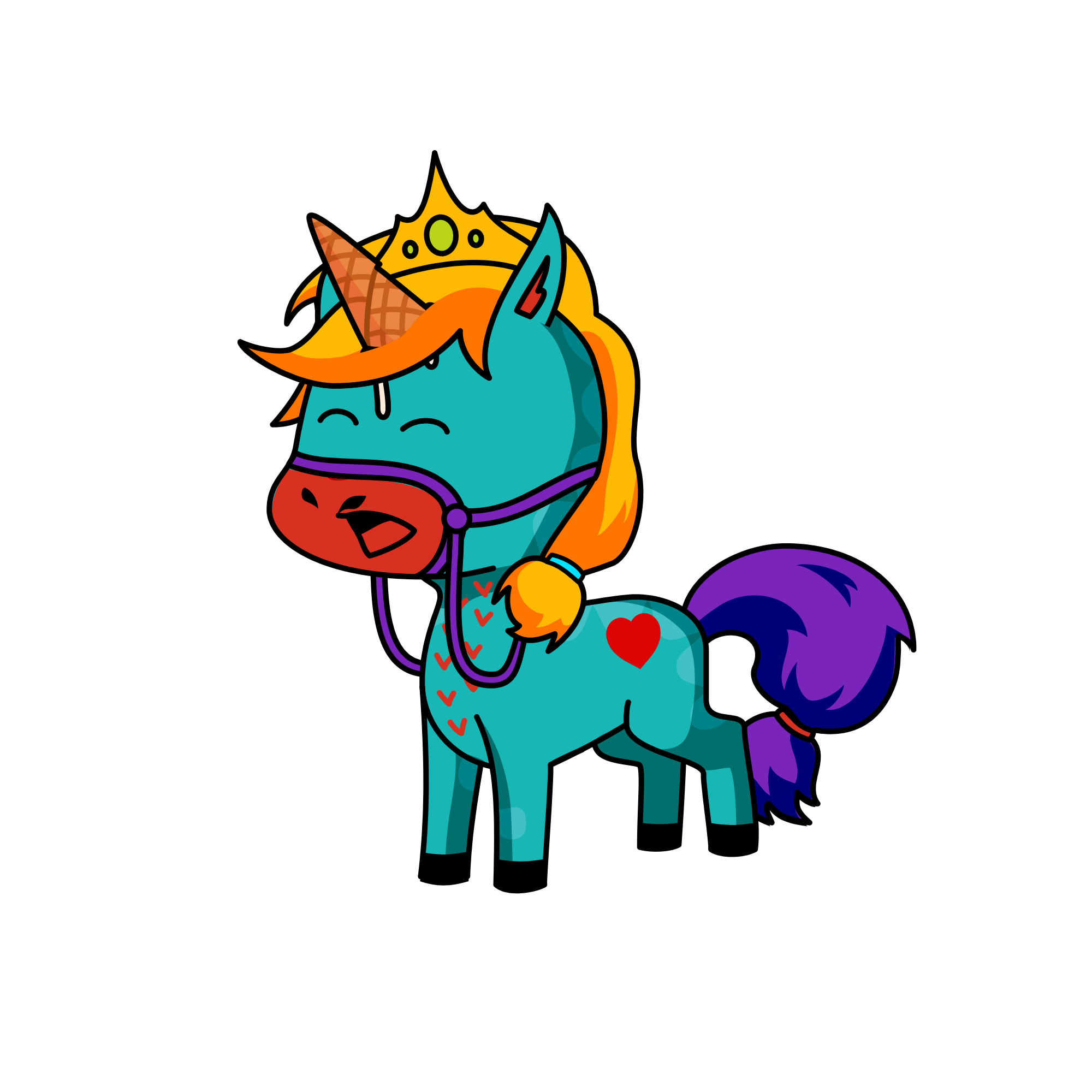 Waaaaa , the unicorn