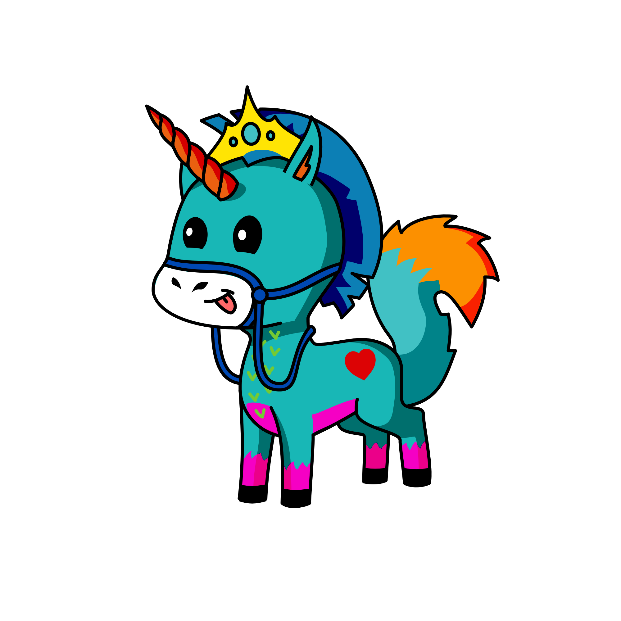 Sasha, the unicorn