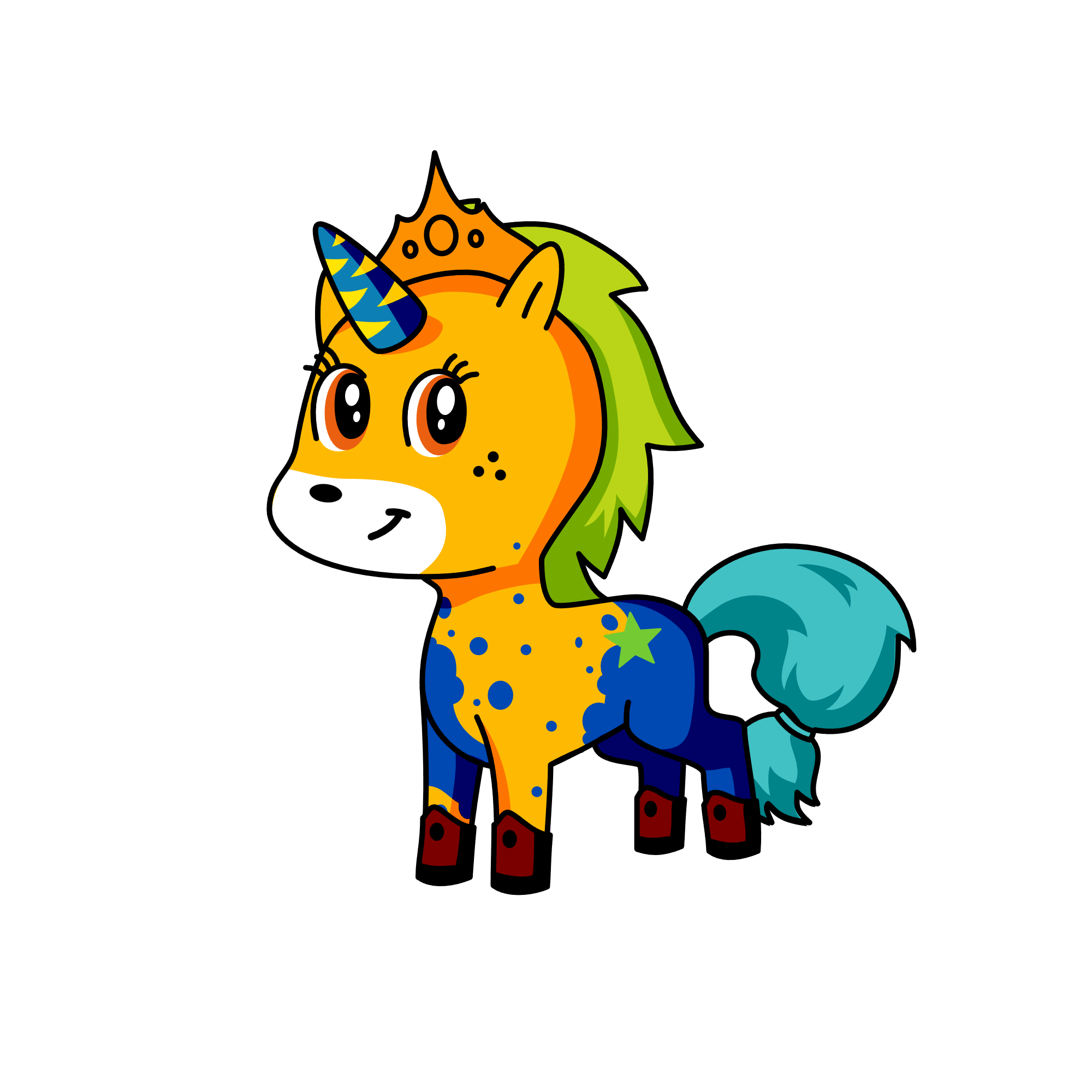 Uuuu, the unicorn