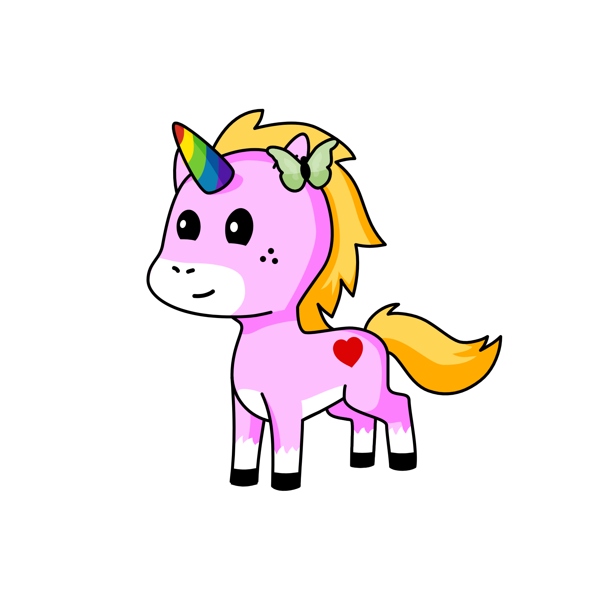 kely, the unicorn