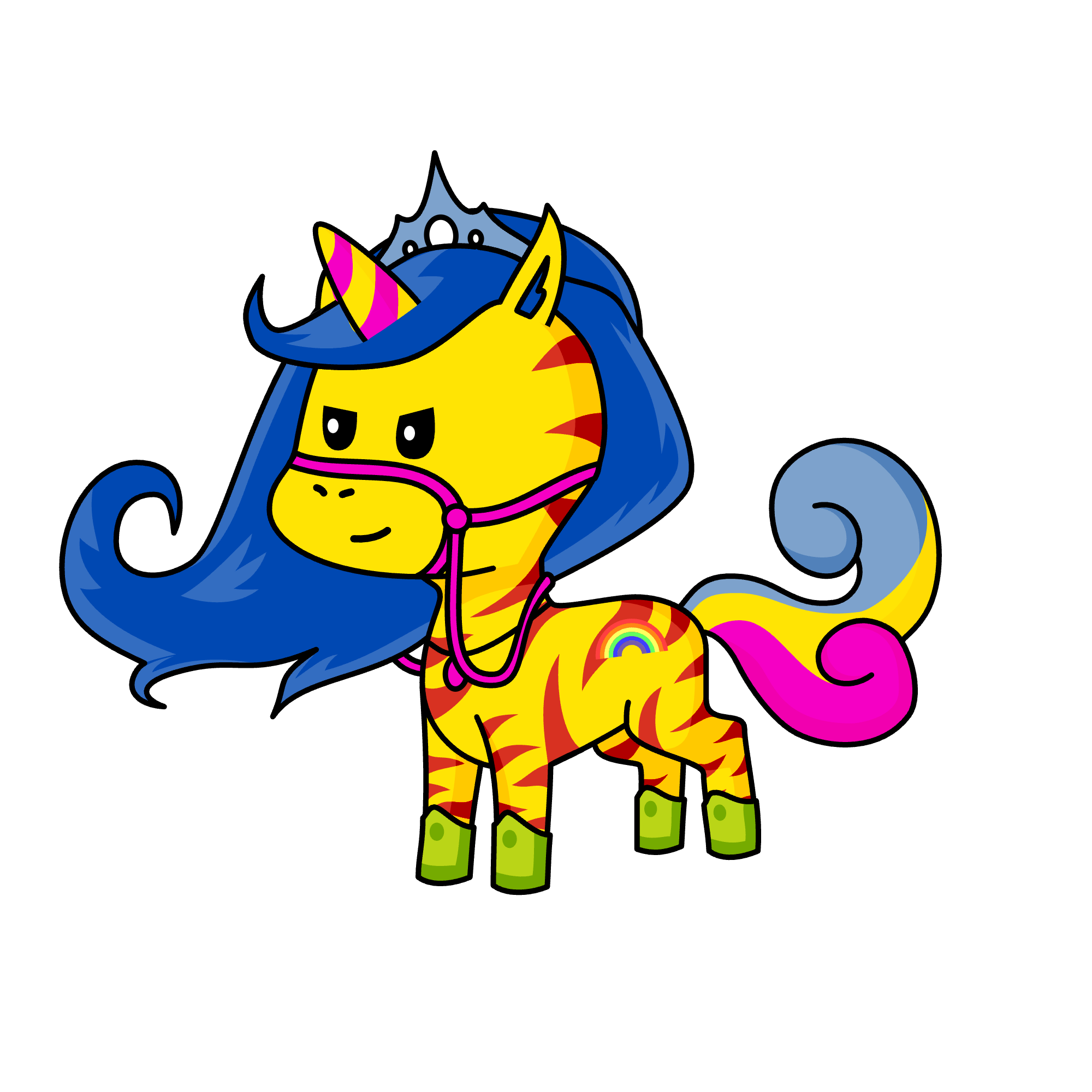 rainbow sprinklecorn the 1st, the unicorn