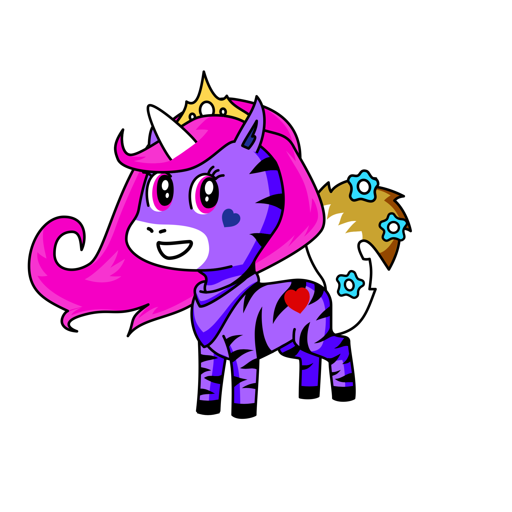 Addison, the unicorn