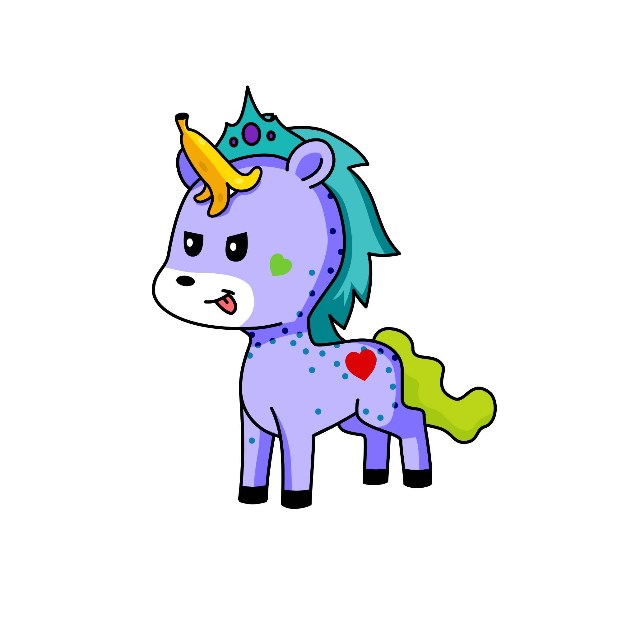 Oro, the unicorn