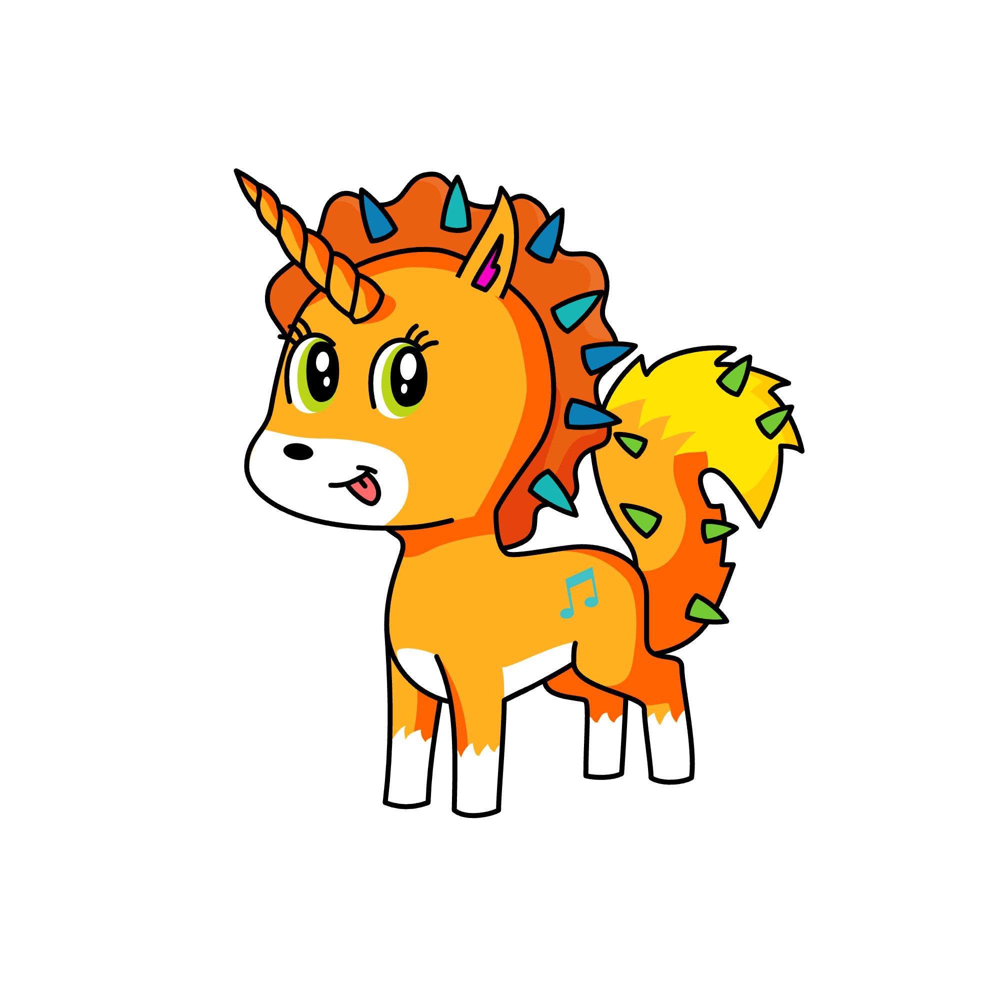 Hollybons island , the unicorn