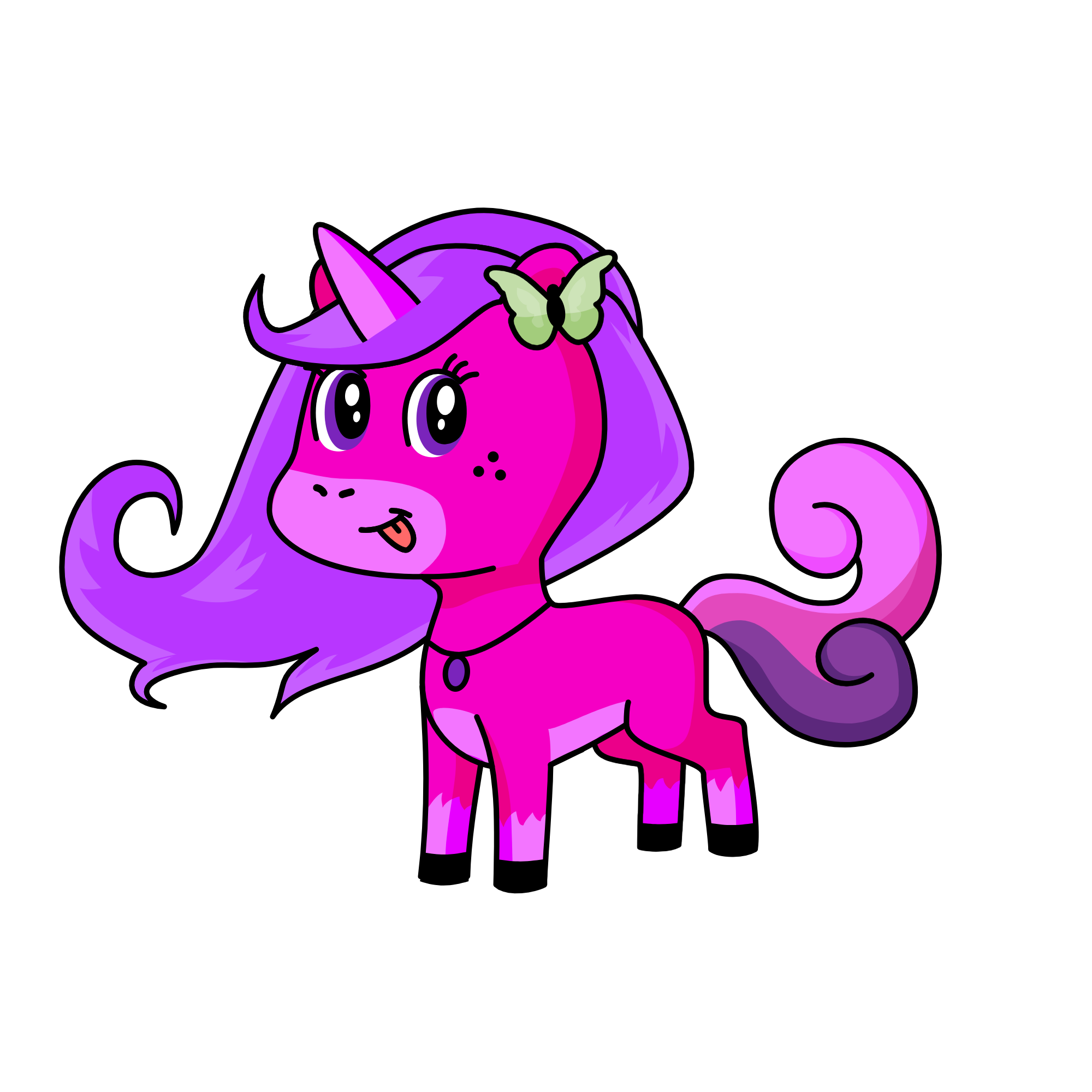 hehehehehehe, the unicorn