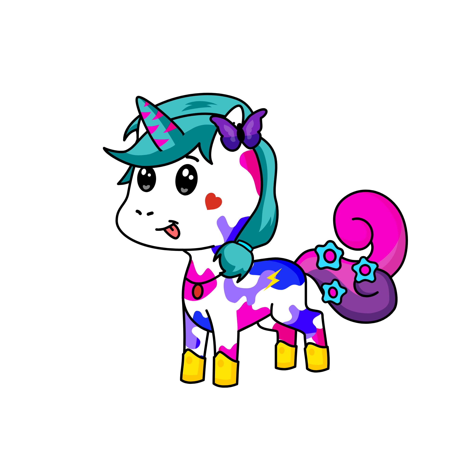 Poppy, the unicorn