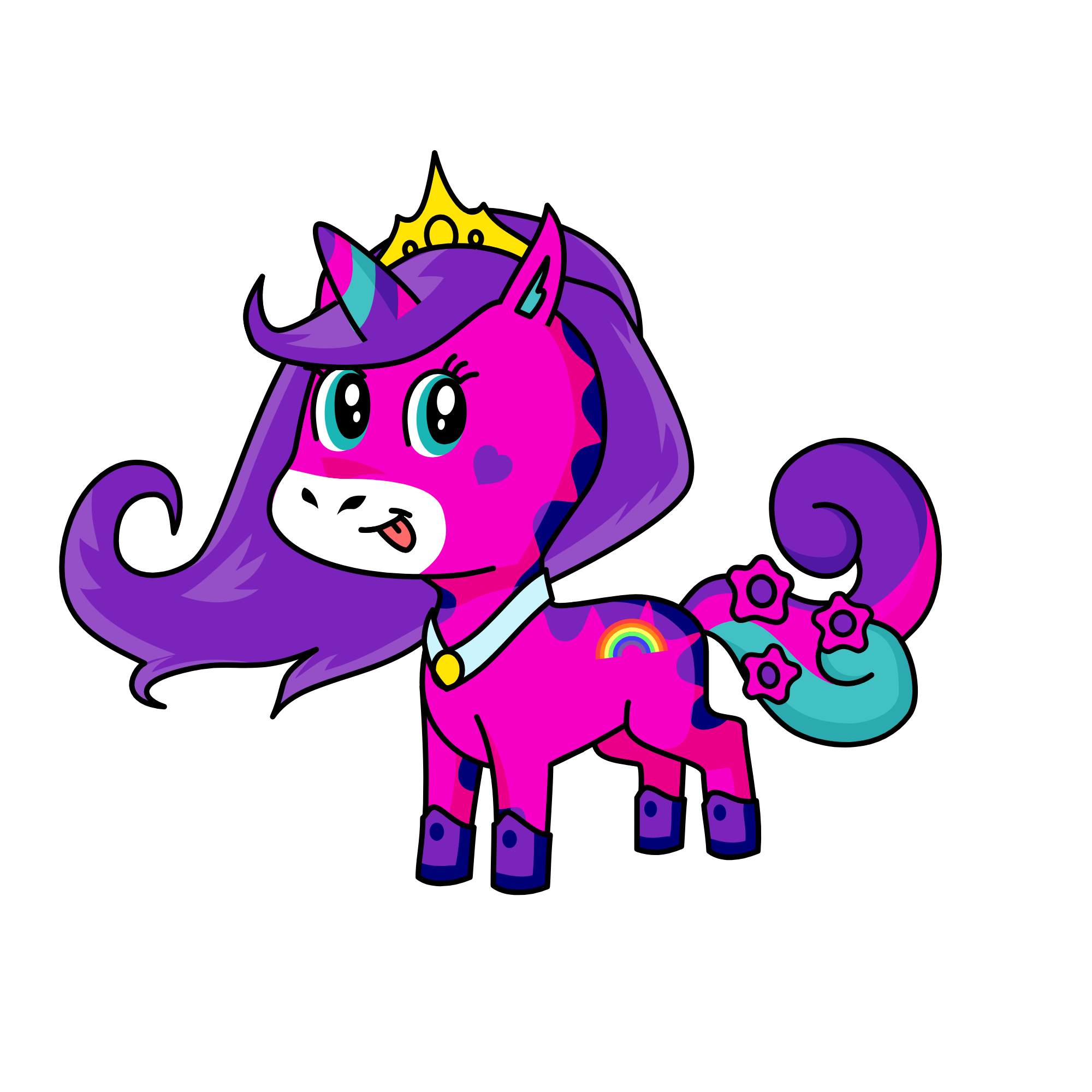 Princess Eden, the unicorn