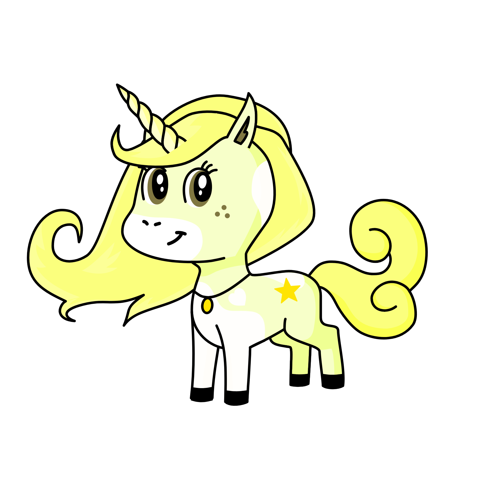 Piña Colada, the unicorn