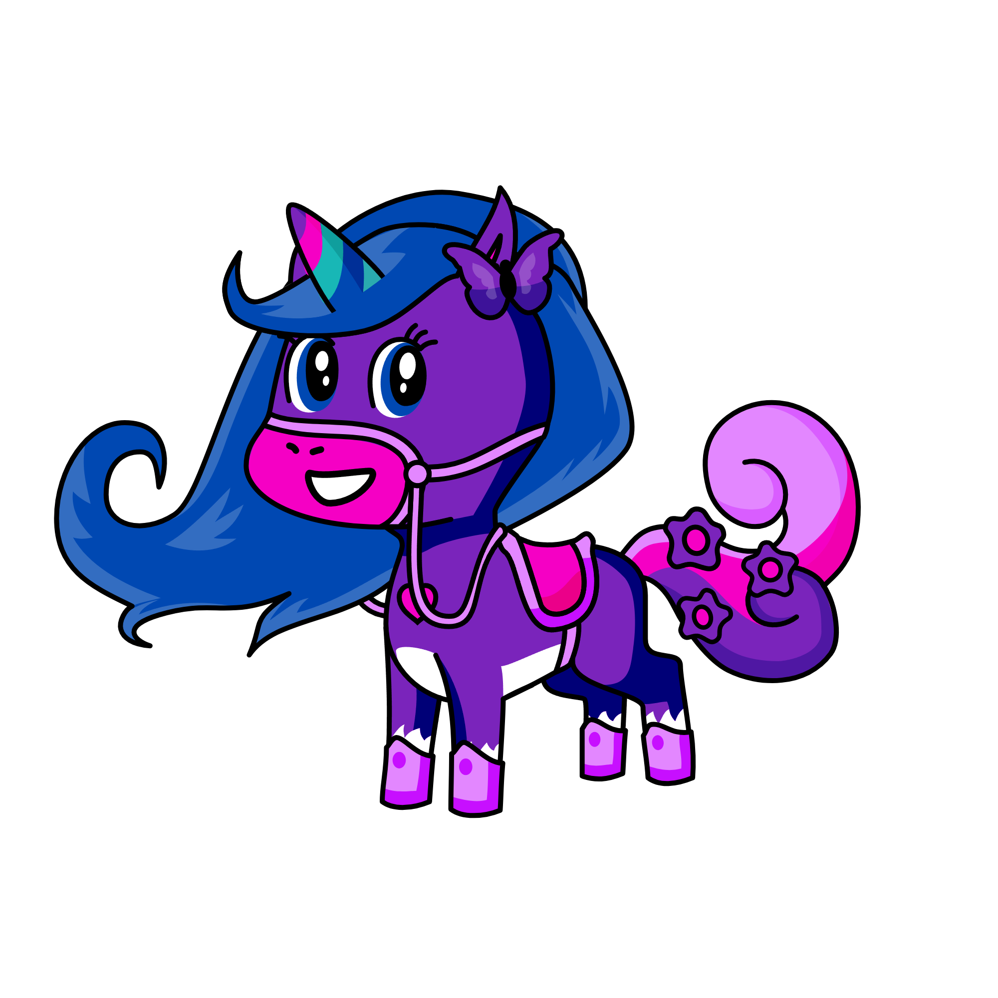princess, the unicorn