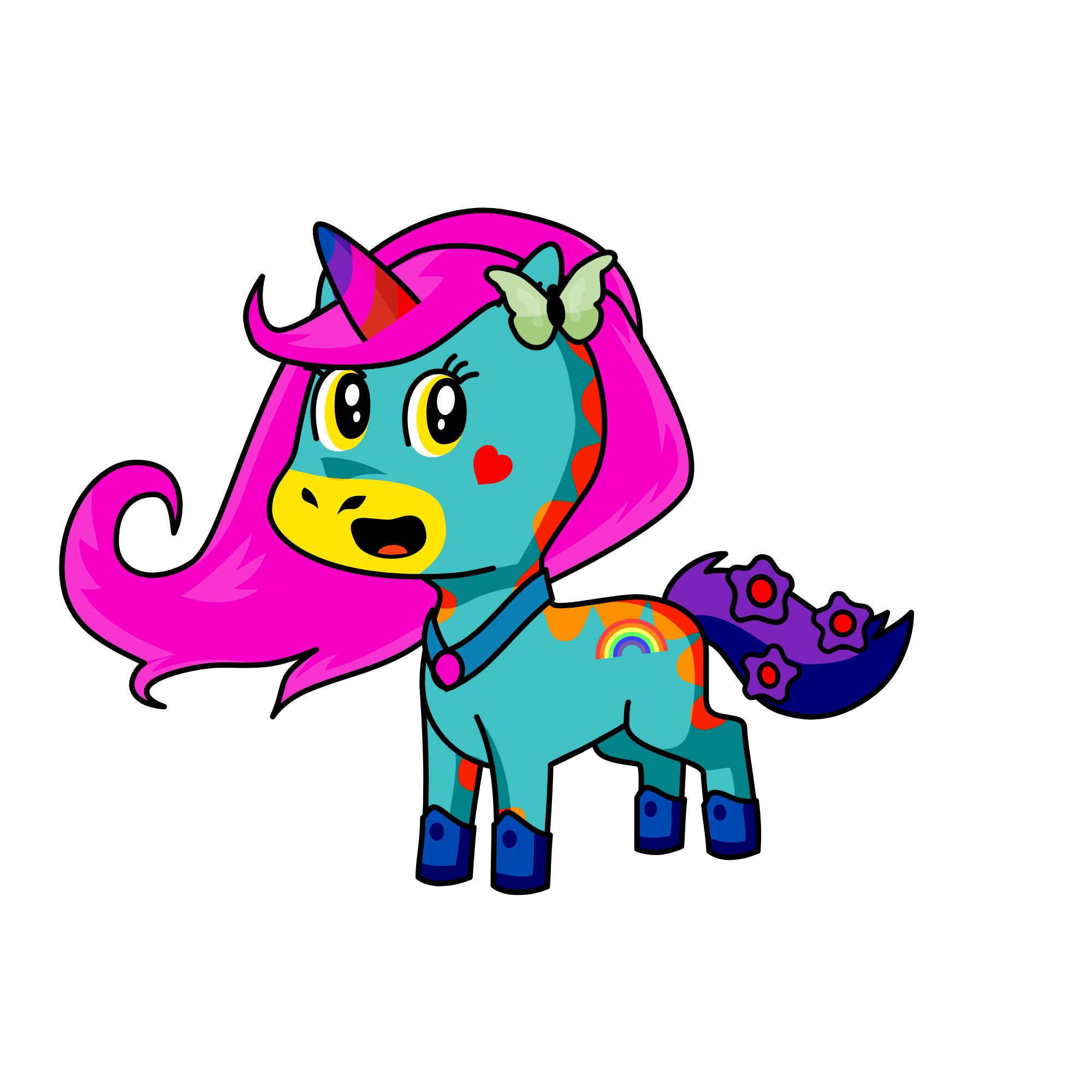Evie, the unicorn