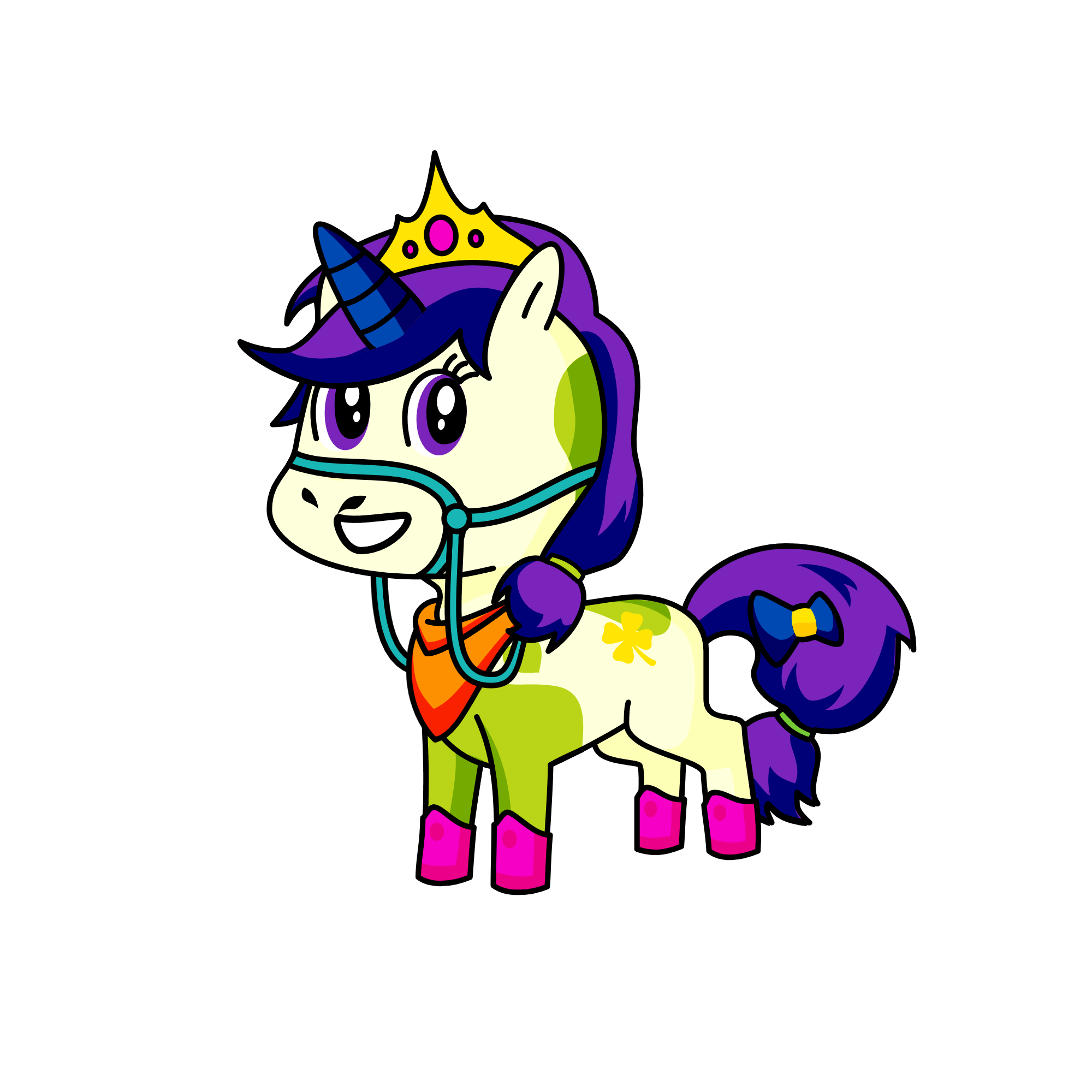 Snowy, the unicorn