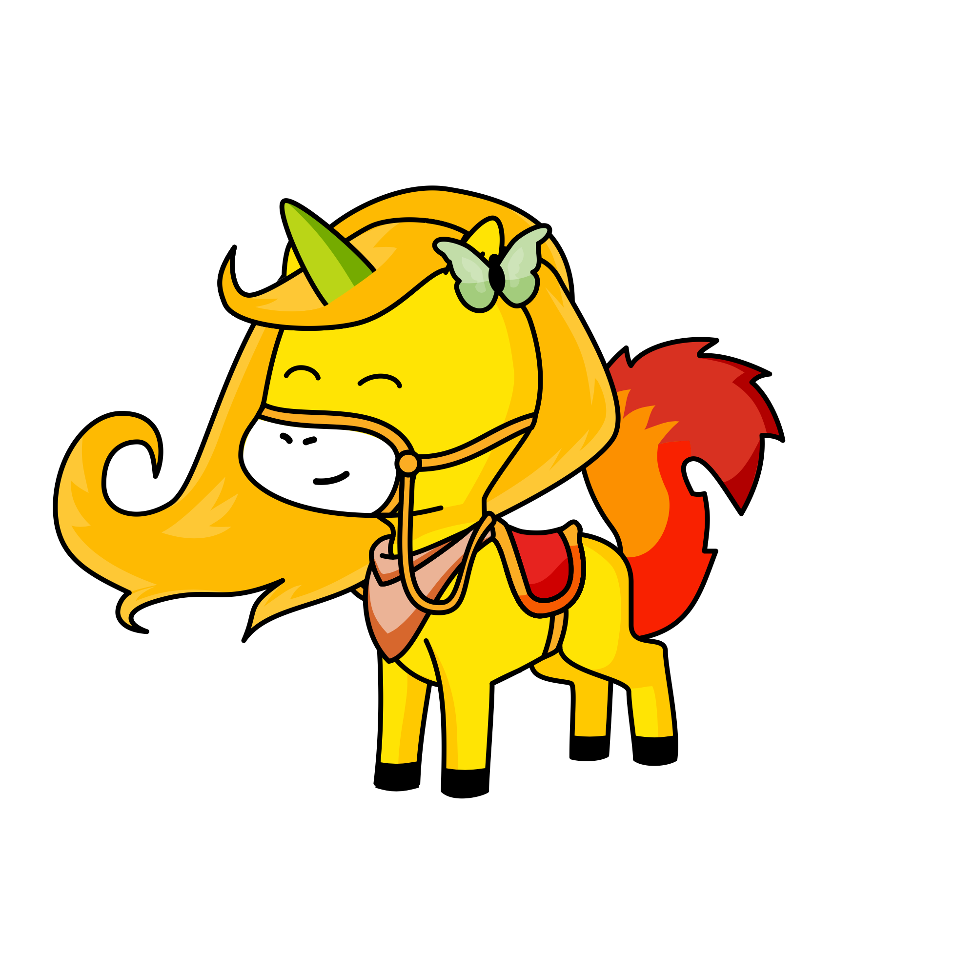 Sunny adventure , the unicorn