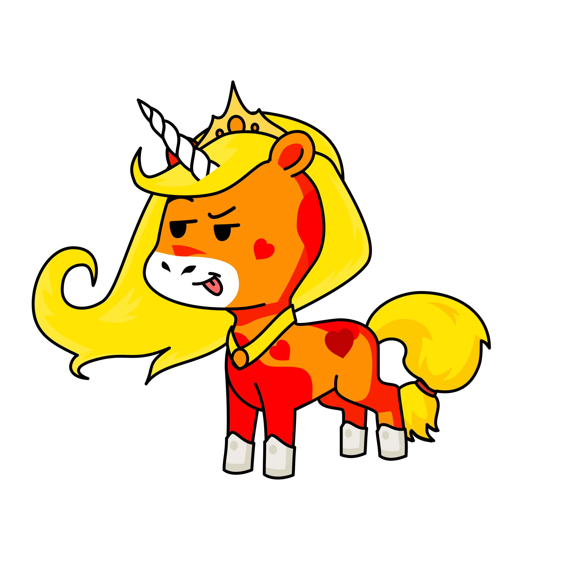 rizzycorn, the unicorn