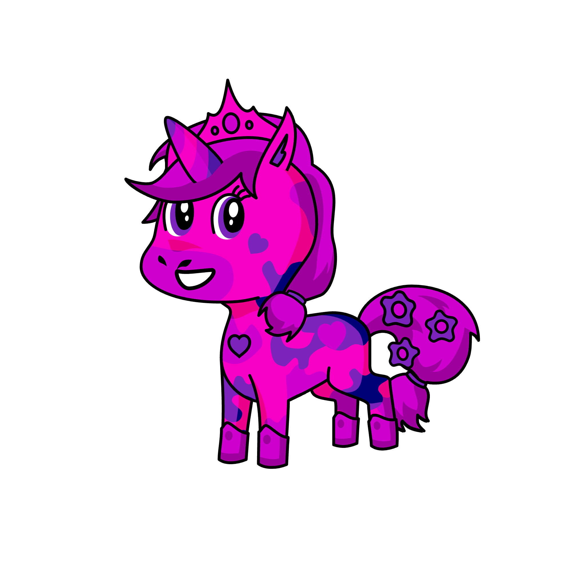 Princess lavender, the unicorn