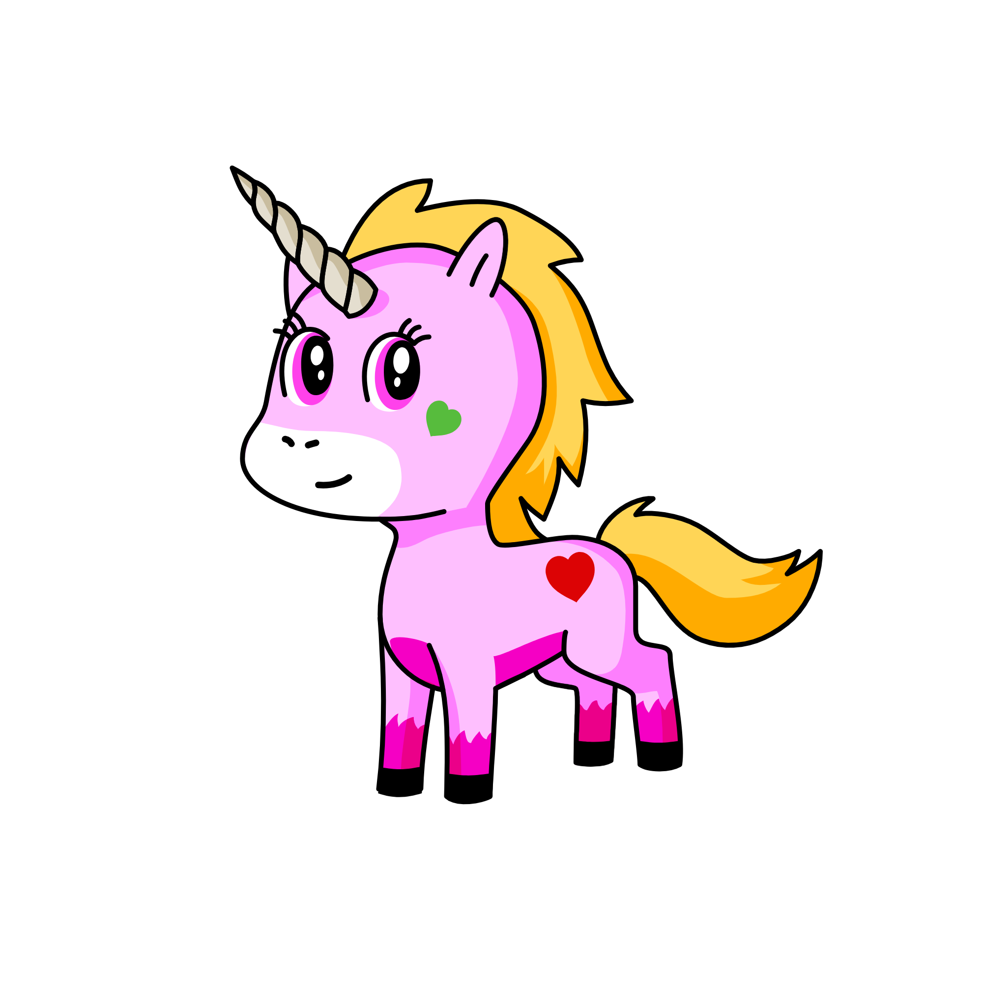 AYUSHI!!!, the unicorn