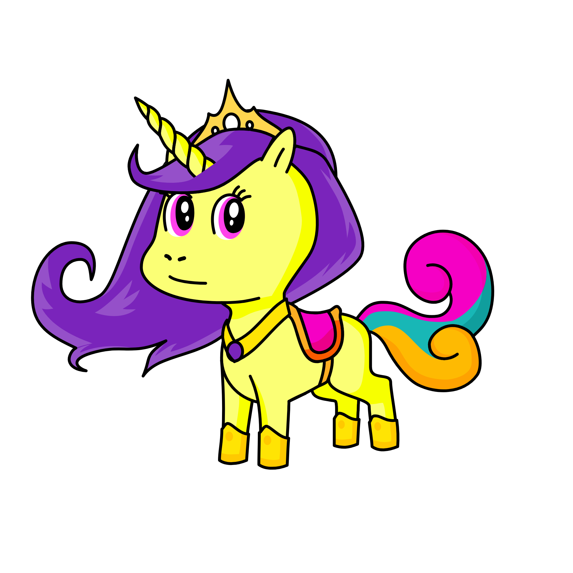 princess lyra, the unicorn