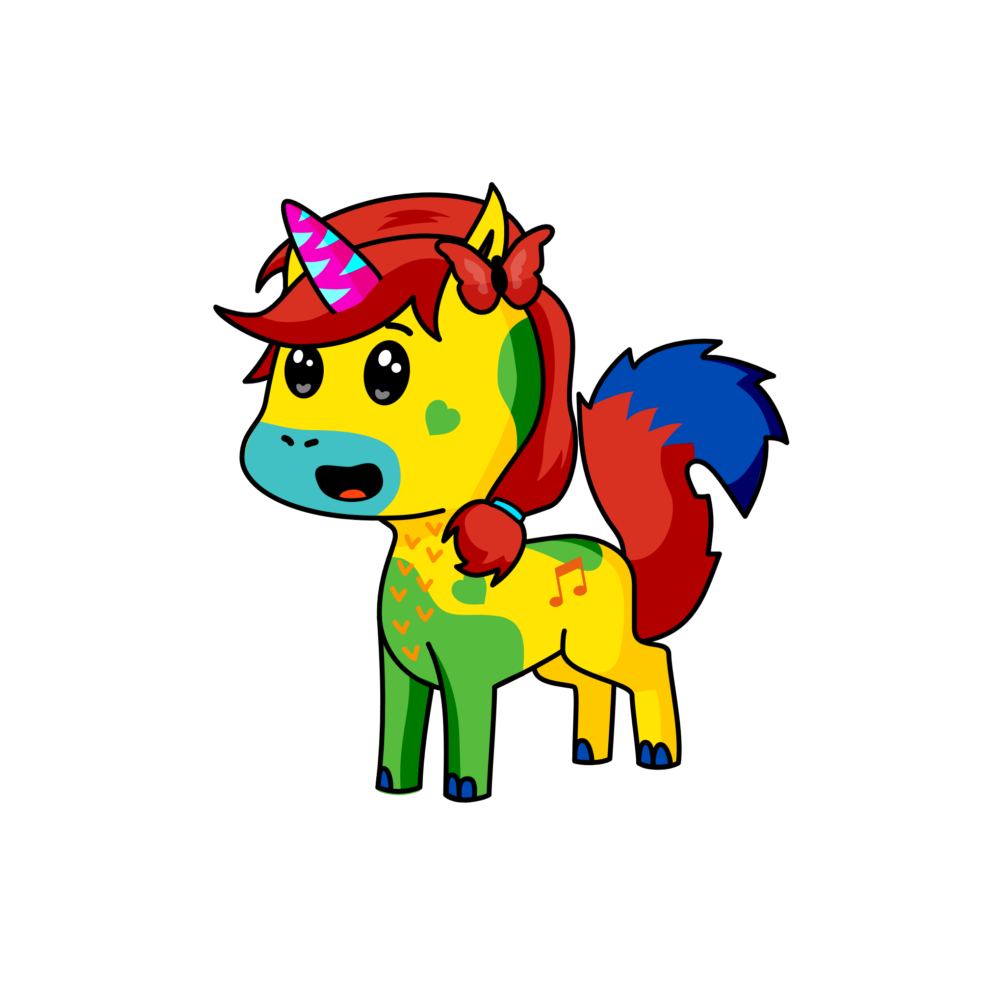 Sparkle, the unicorn