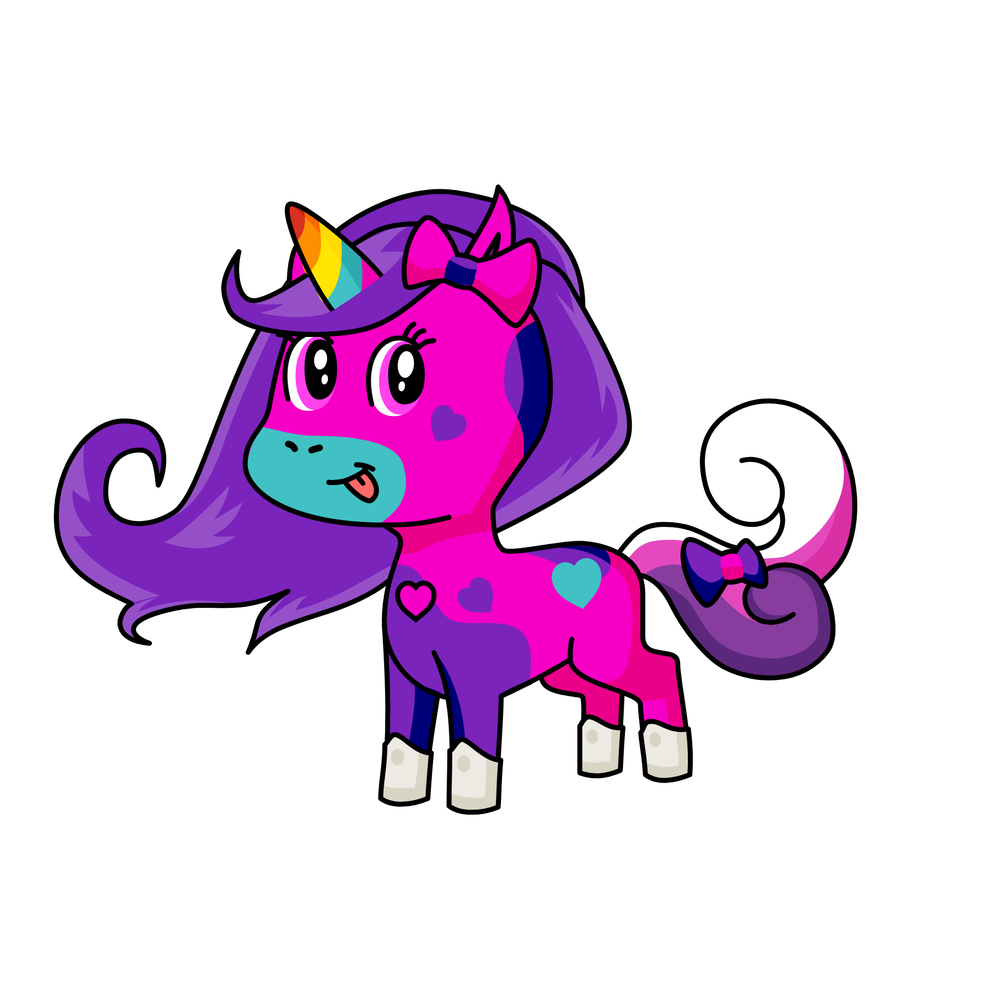 Aubry JR, the unicorn