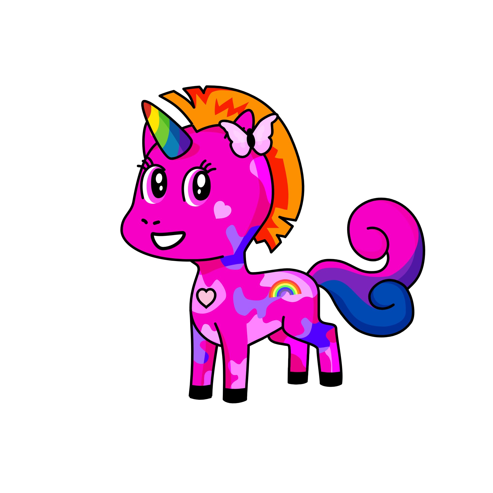Hope, the unicorn