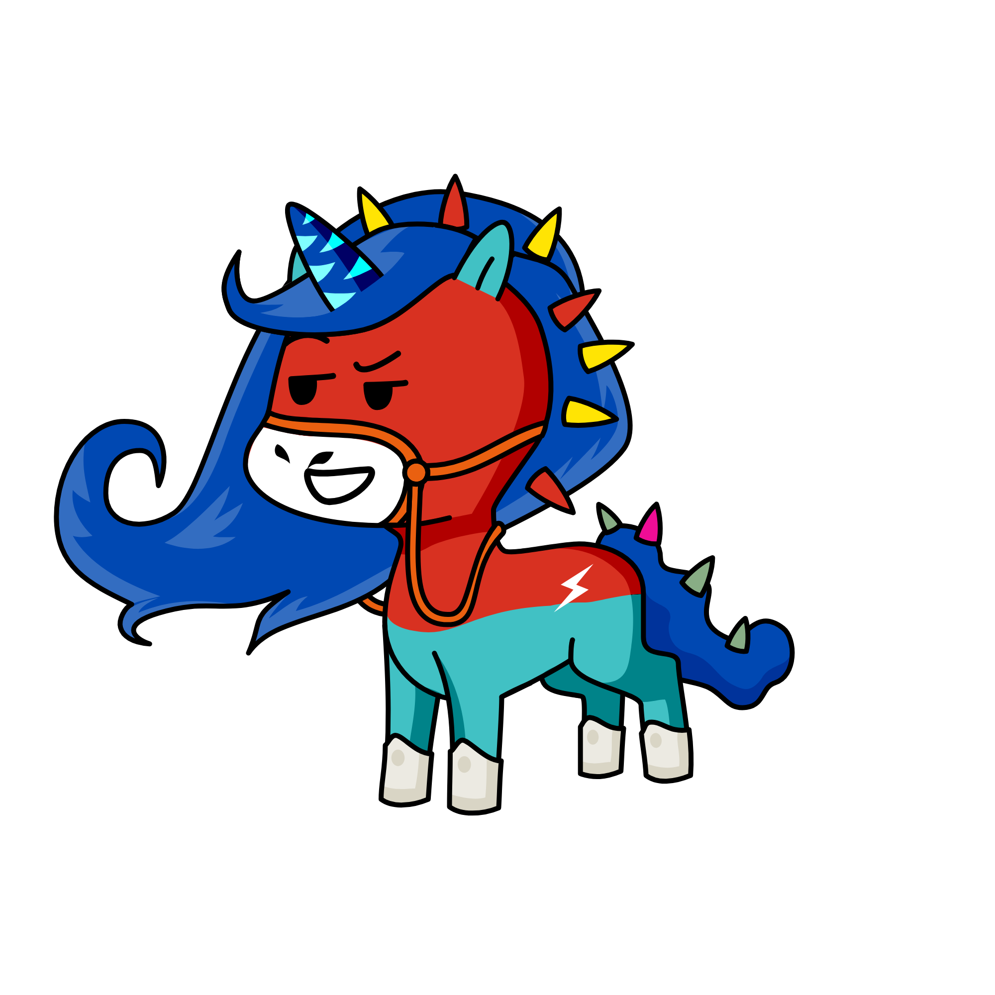 Mr. Rizzler , the unicorn
