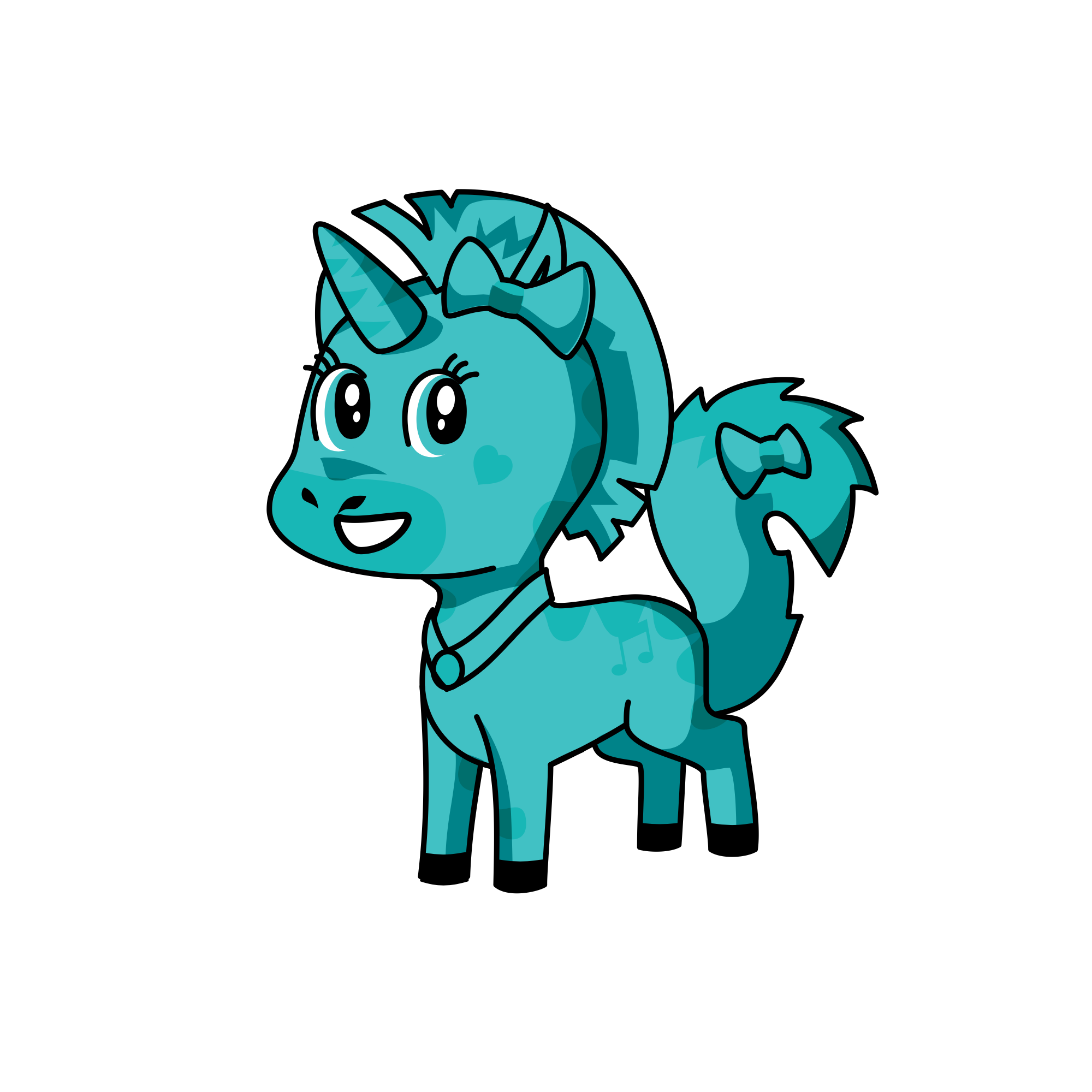 Sky, the unicorn