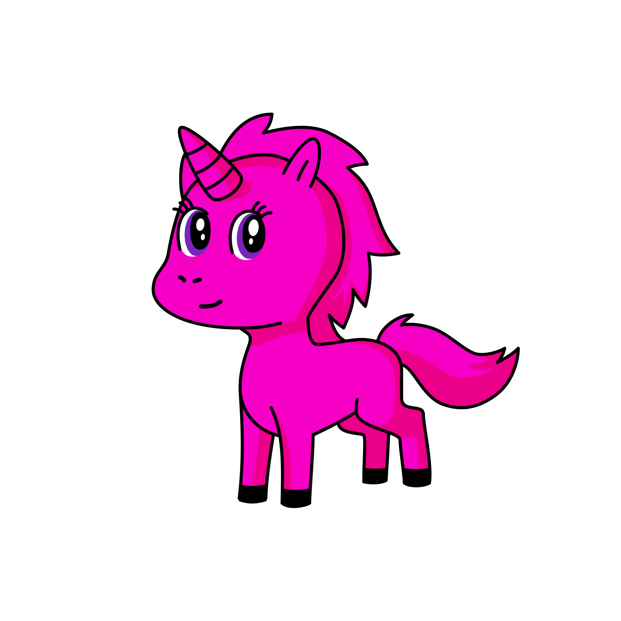 Blossom, the unicorn