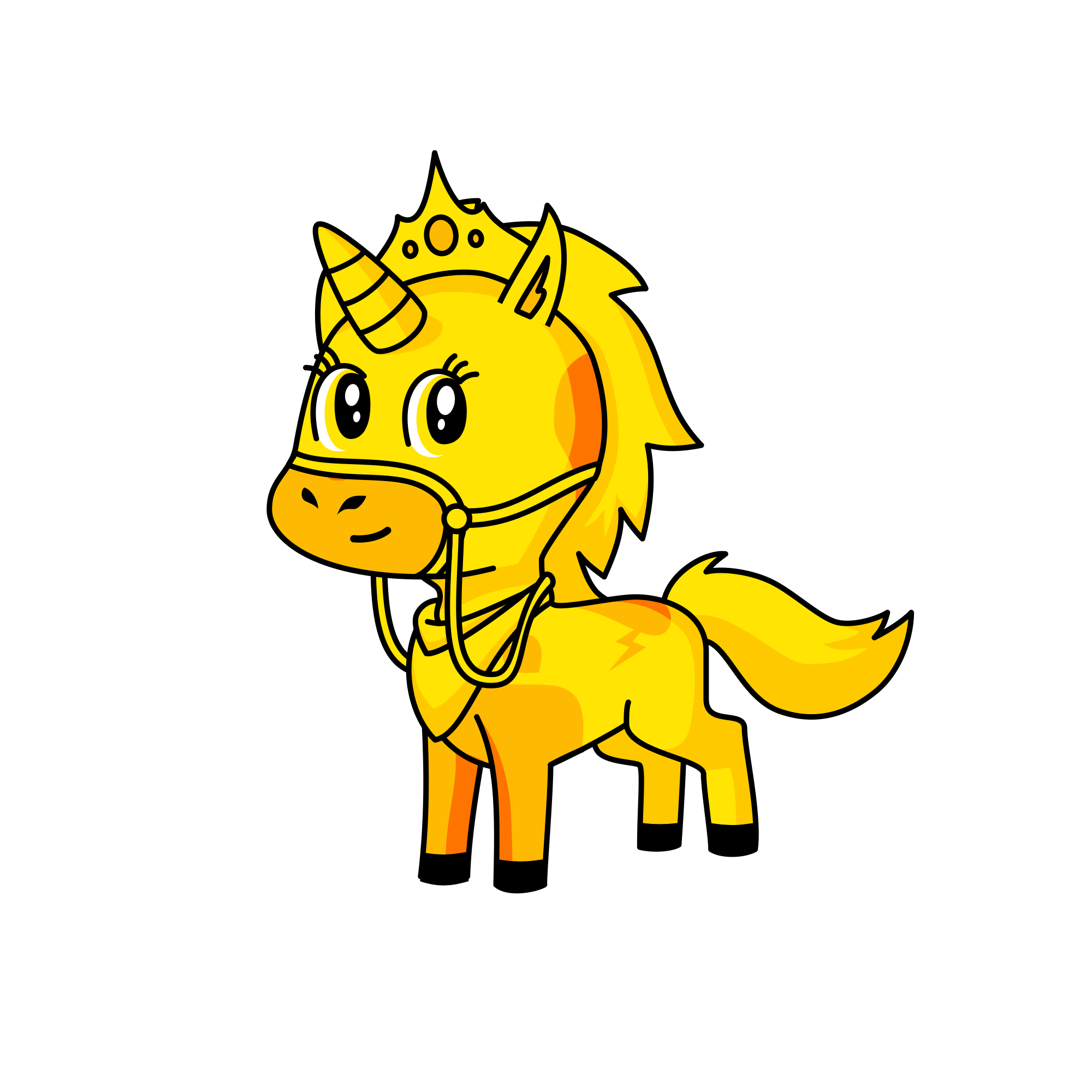 Sand, the unicorn