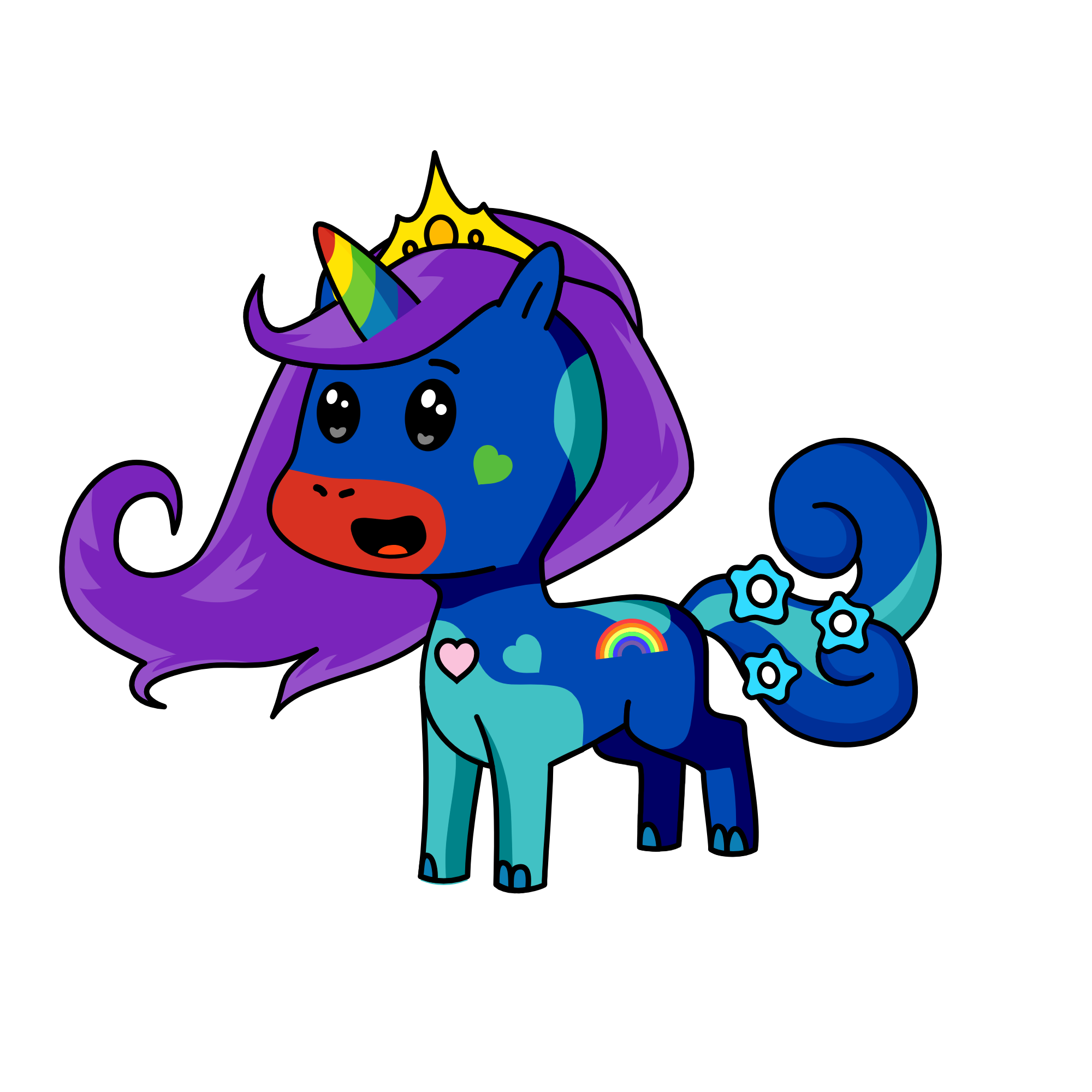 Sparkle, the unicorn