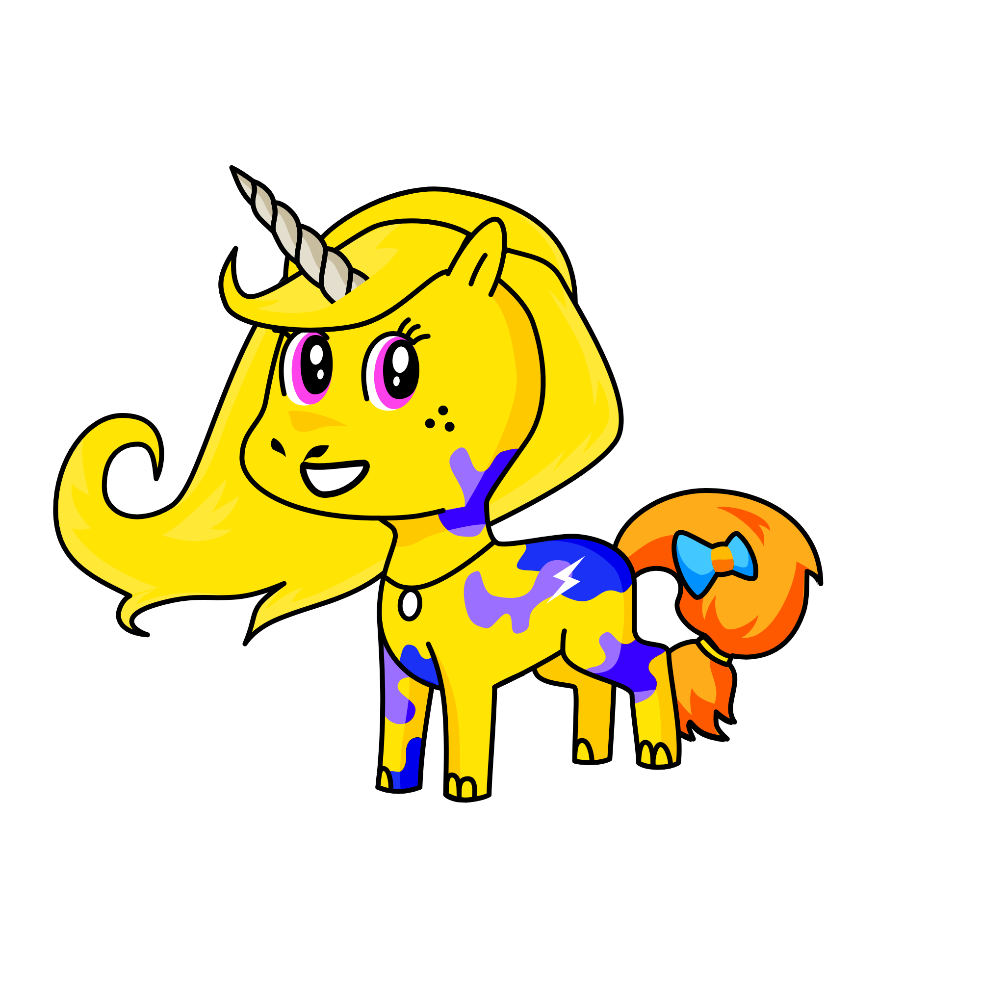 Sunny, the unicorn