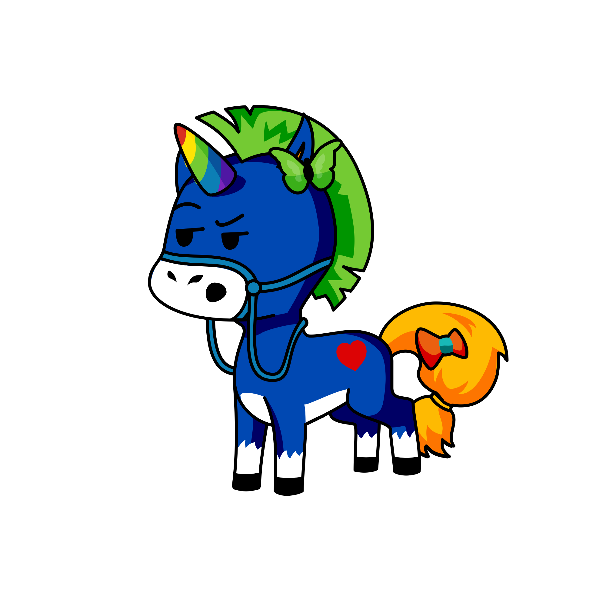hbyhyjy, the unicorn