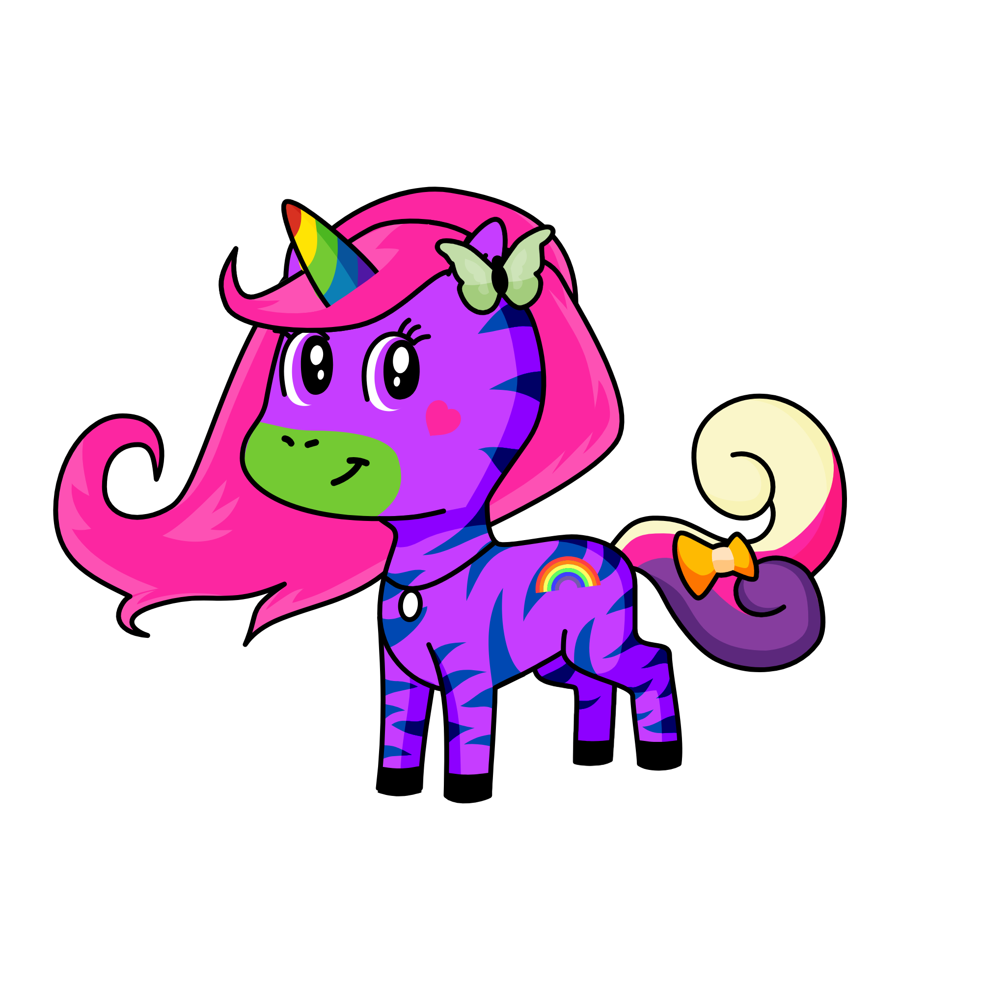 Butterfly, the unicorn