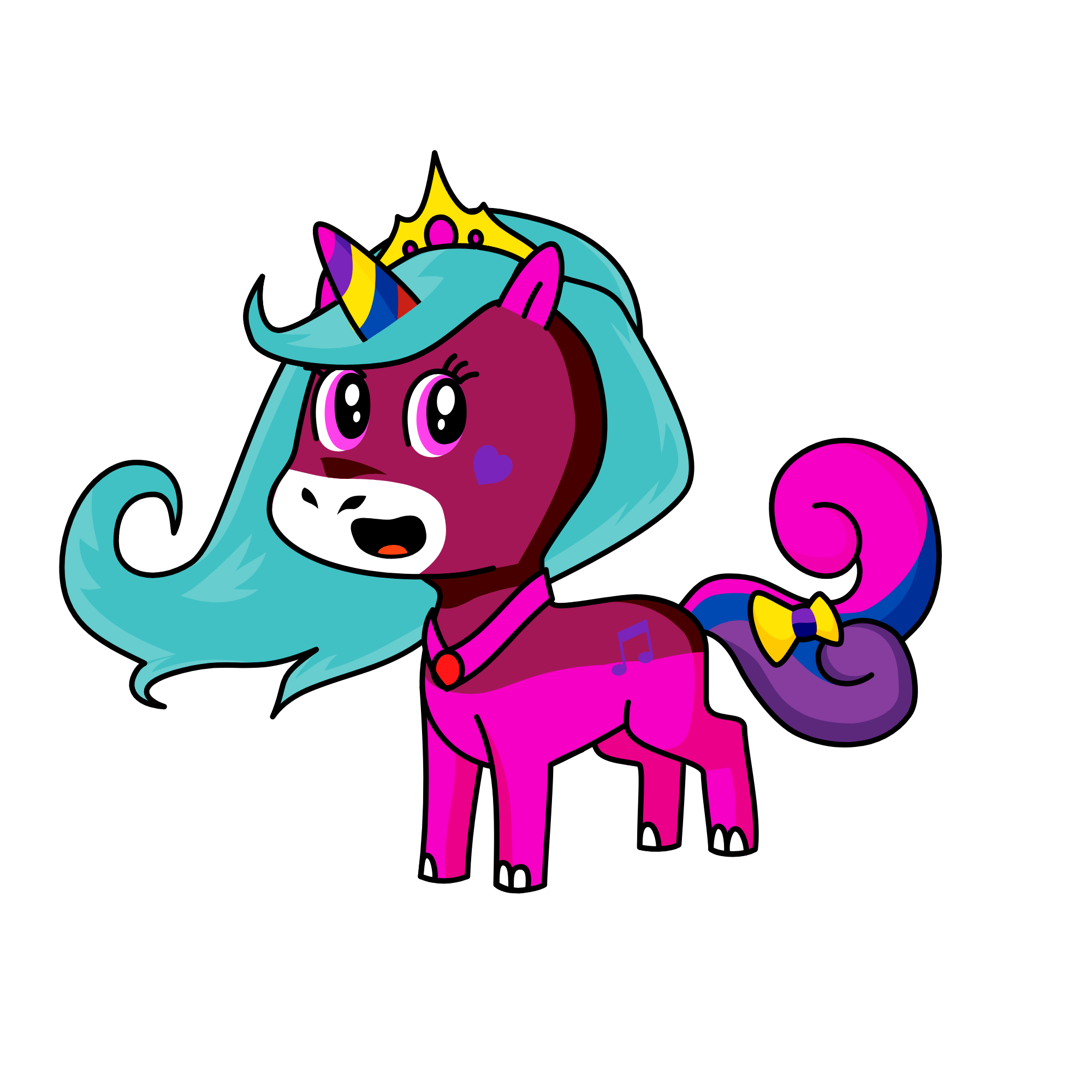 Moonlight , the unicorn