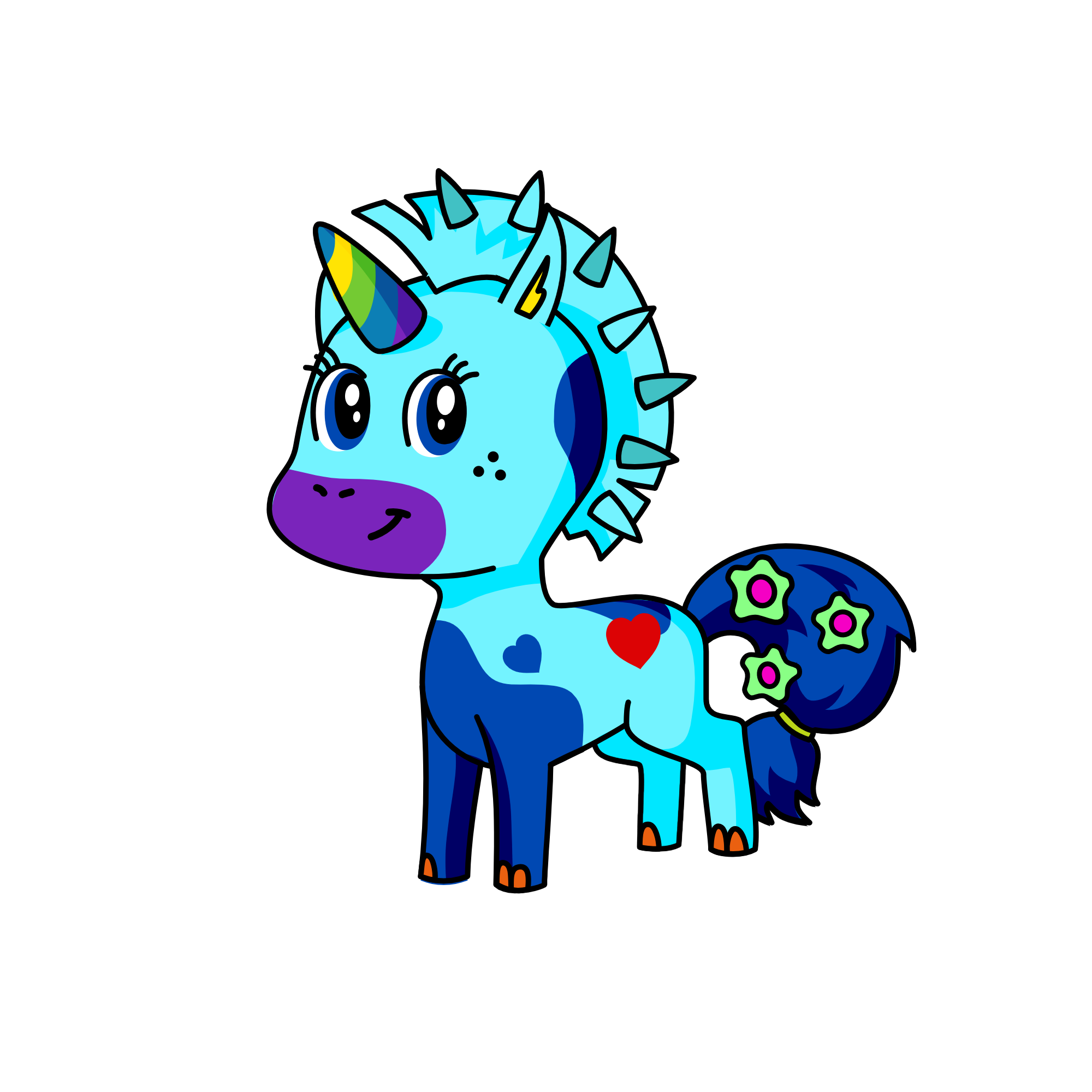 princess paro, the unicorn