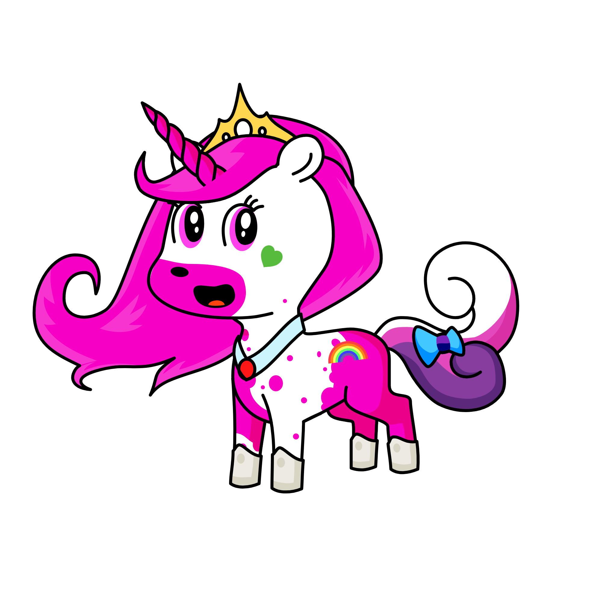 princess paro, the unicorn