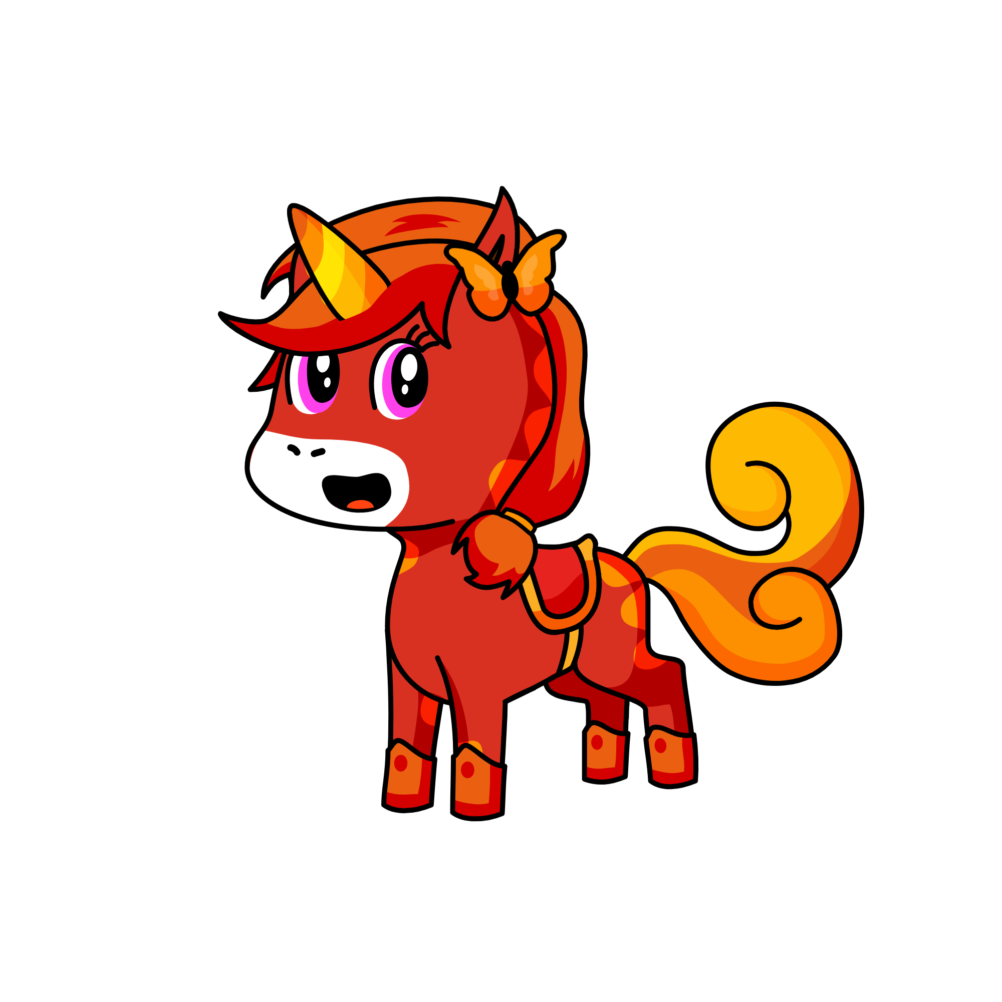 hot, the unicorn