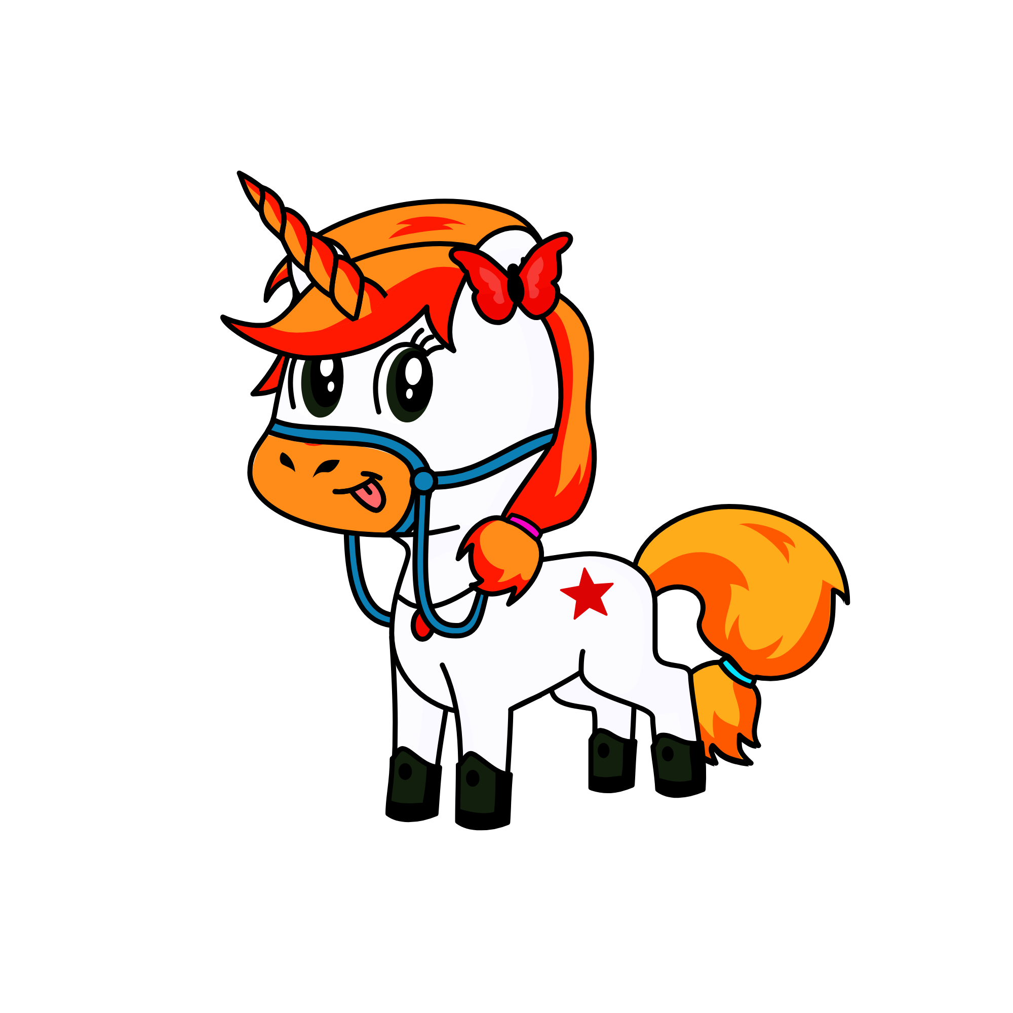 DENISE, the unicorn