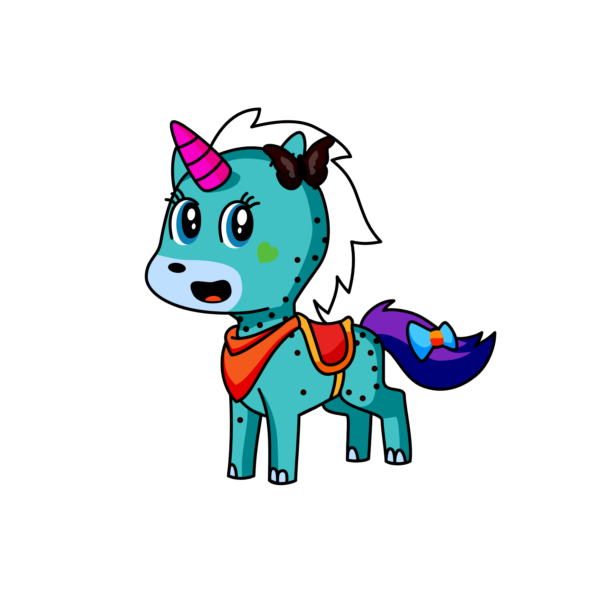 snow, the unicorn
