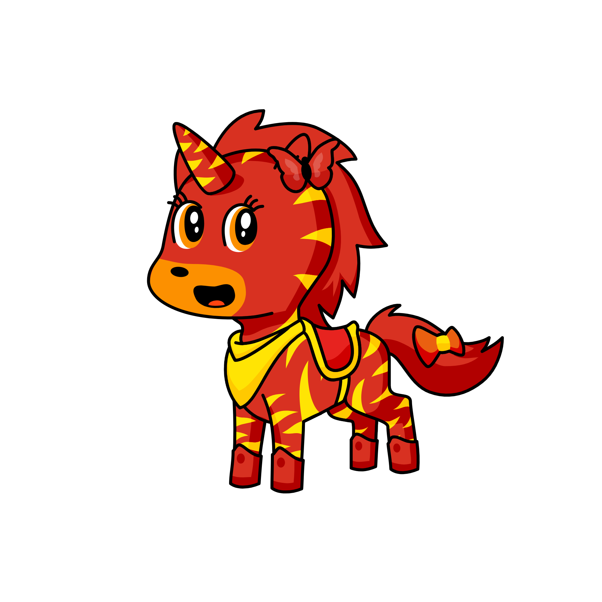 Hot, the unicorn