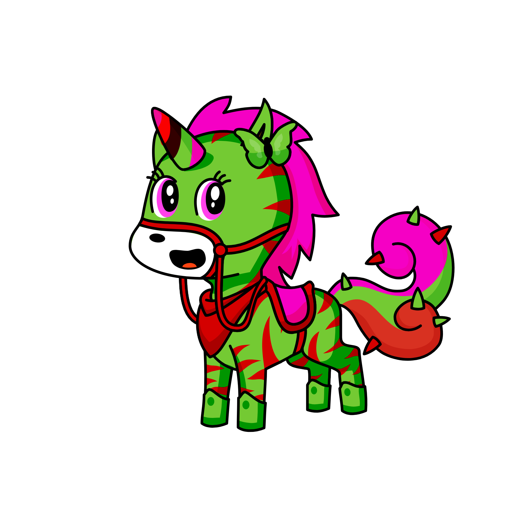 TUNGTUNG SAHURA, the unicorn